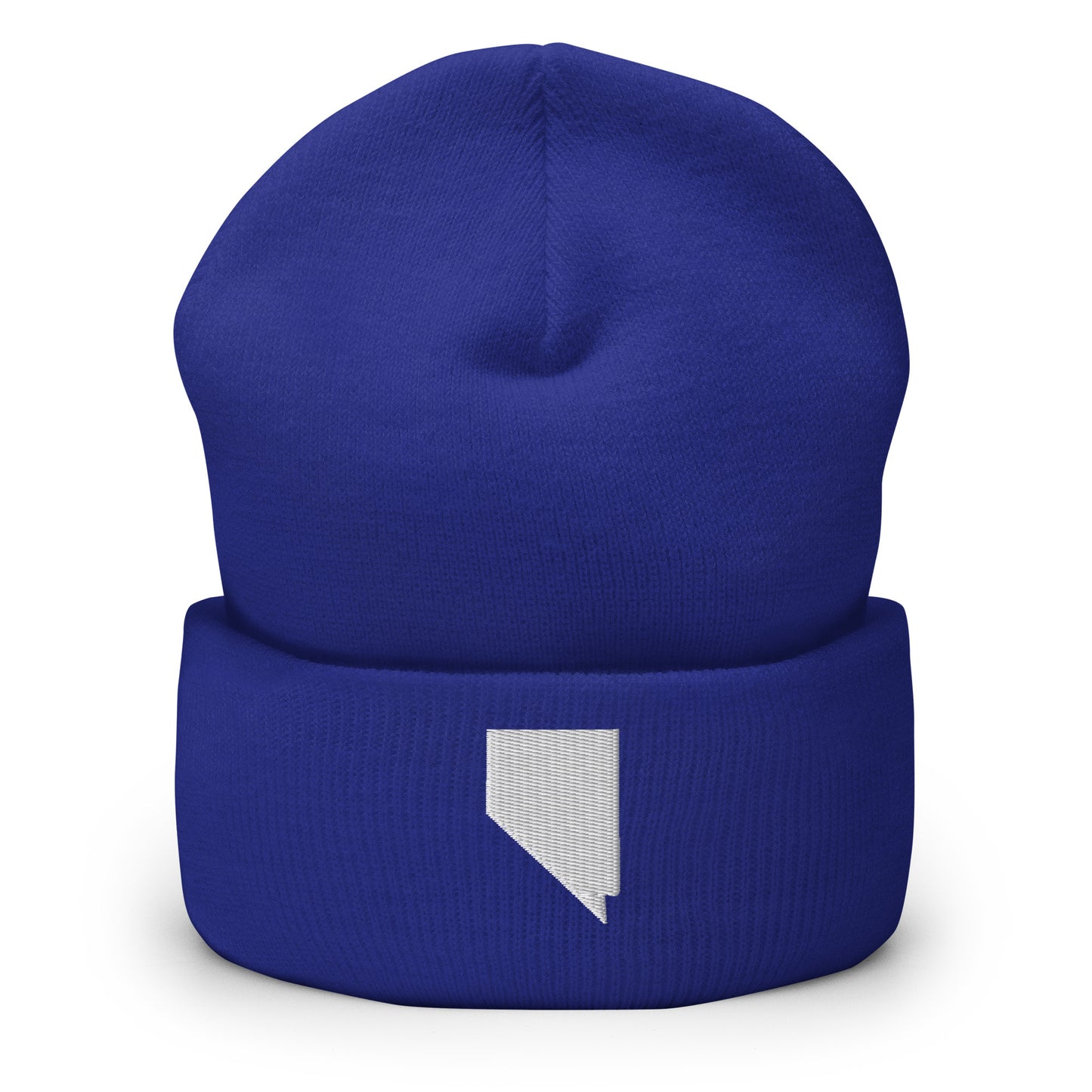Nevada State Silhouette Cuffed Beanie Hat