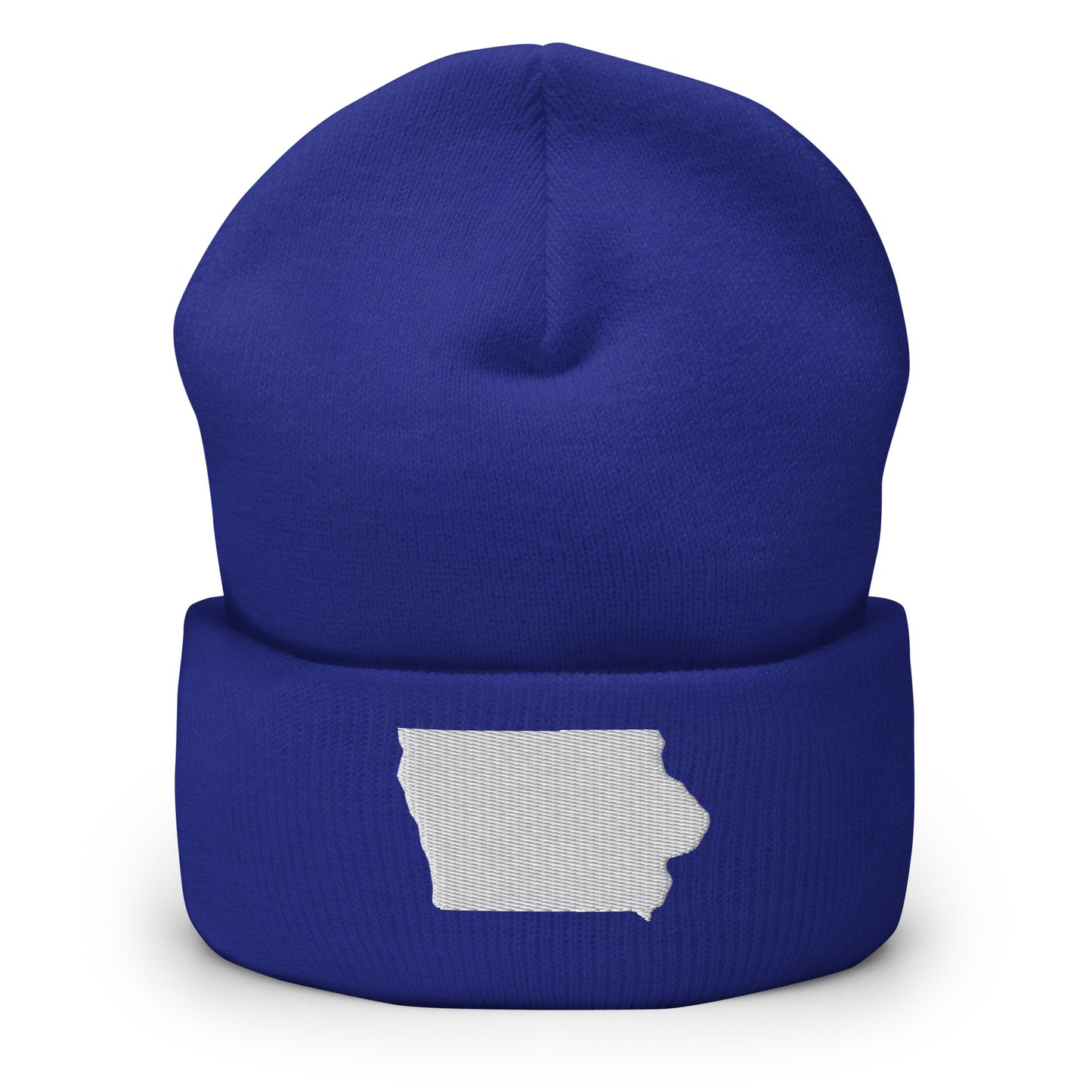 Iowa State Silhouette Cuffed Beanie Hat