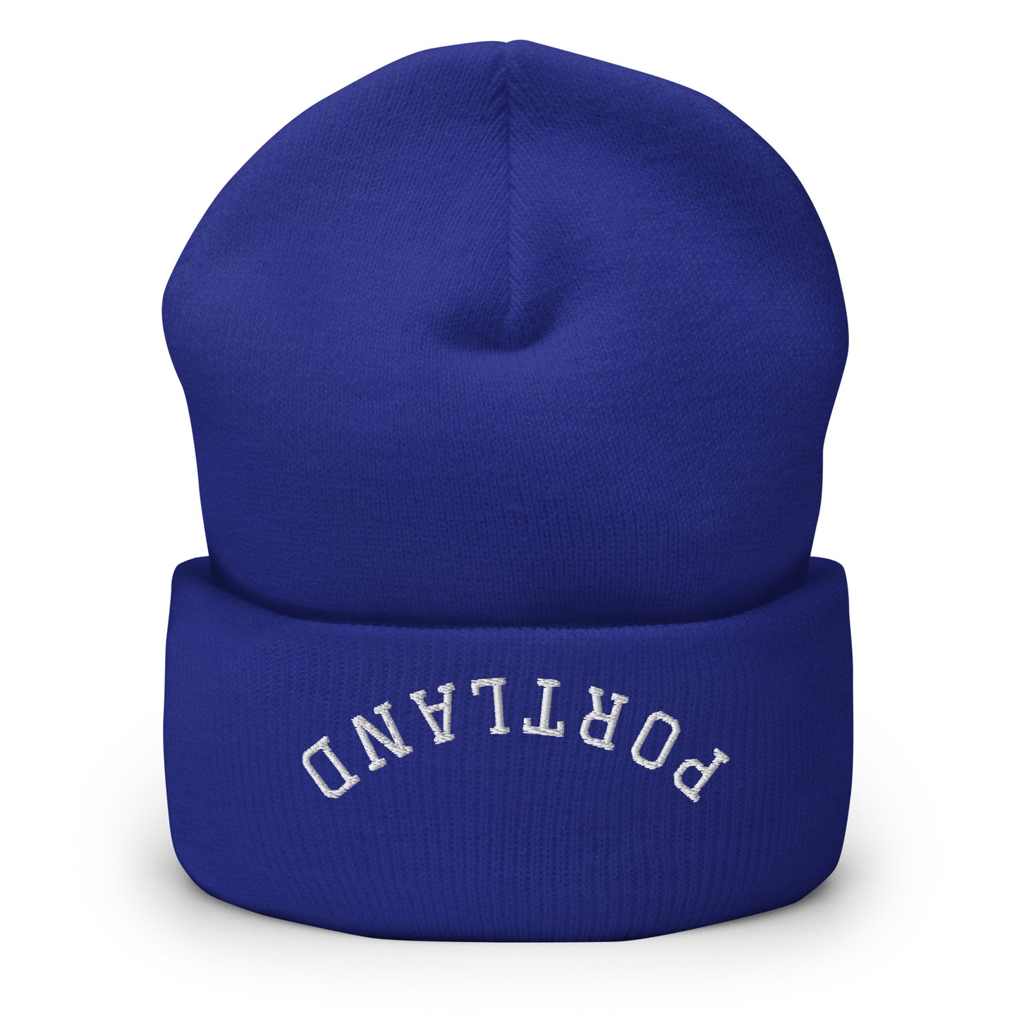 Portland Upside Down Arch Cuffed Beanie Hat