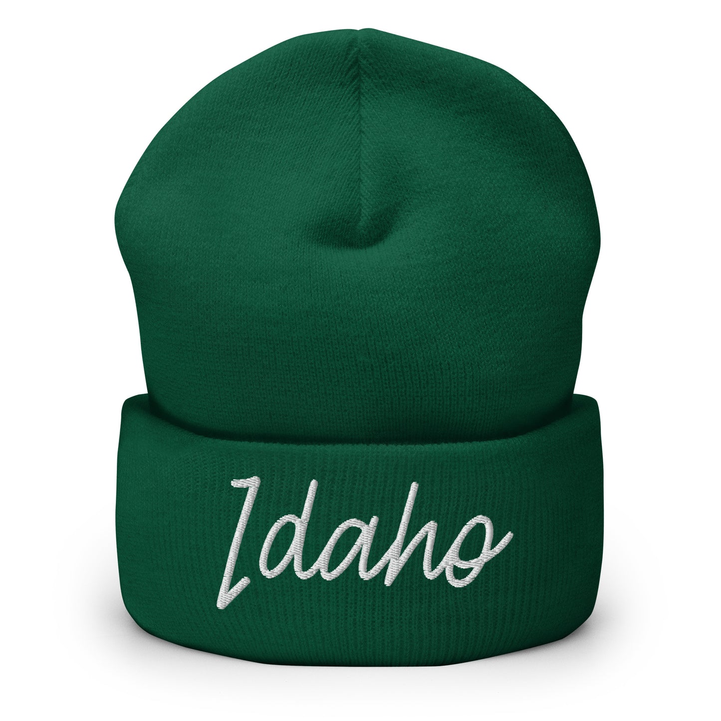 Idaho Retro Script Cuffed Beanie Hat