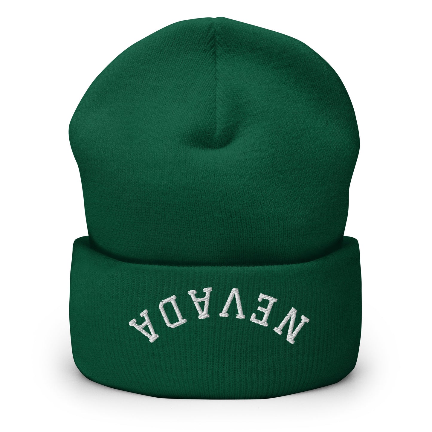 Nevada Upside Down Arch Cuffed Beanie Hat