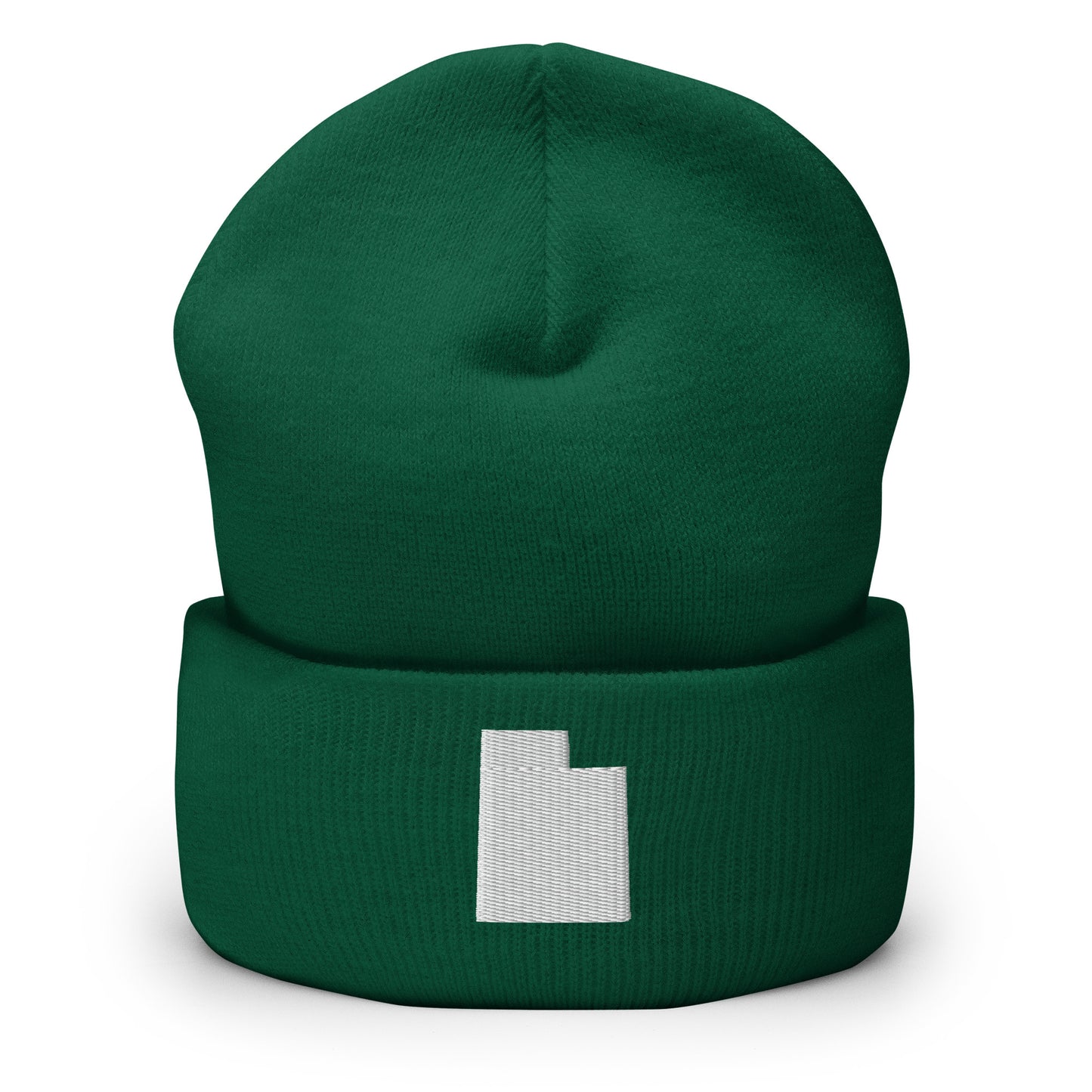 Utah State Silhouette Cuffed Beanie Hat