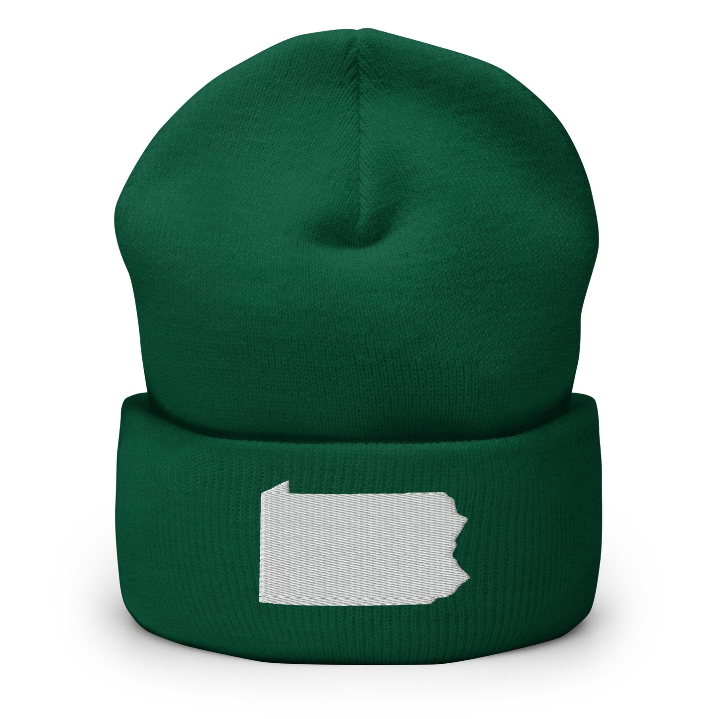 Pennsylvania State Silhouette Cuffed Beanie Hat