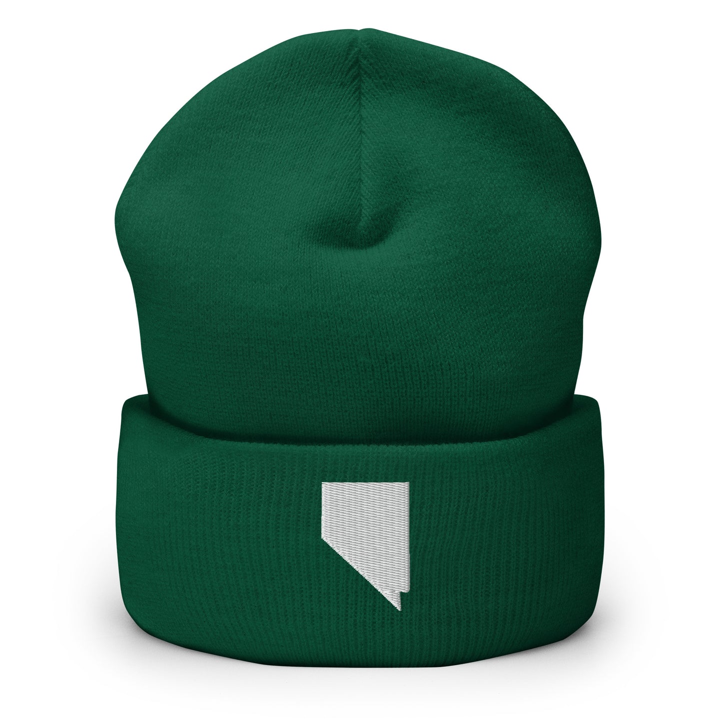 Nevada State Silhouette Cuffed Beanie Hat