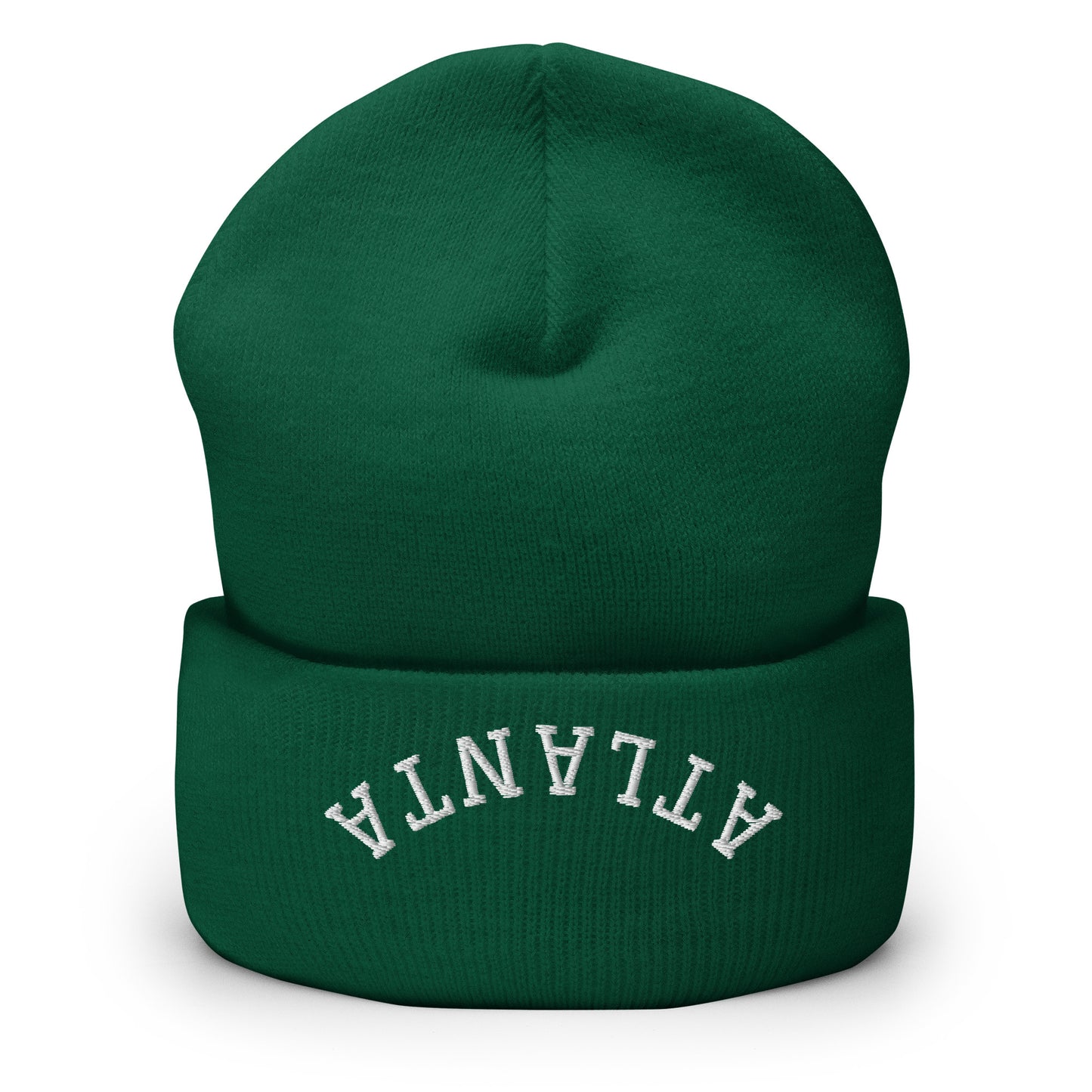 Atlanta Upside Down Arch Cuffed Beanie Hat