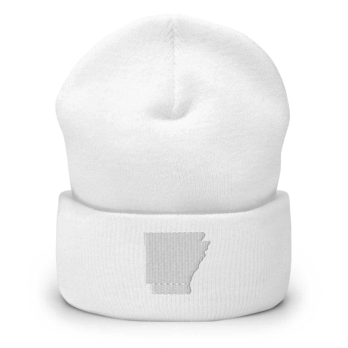 Arkansas State Silhouette Cuffed Beanie Hat