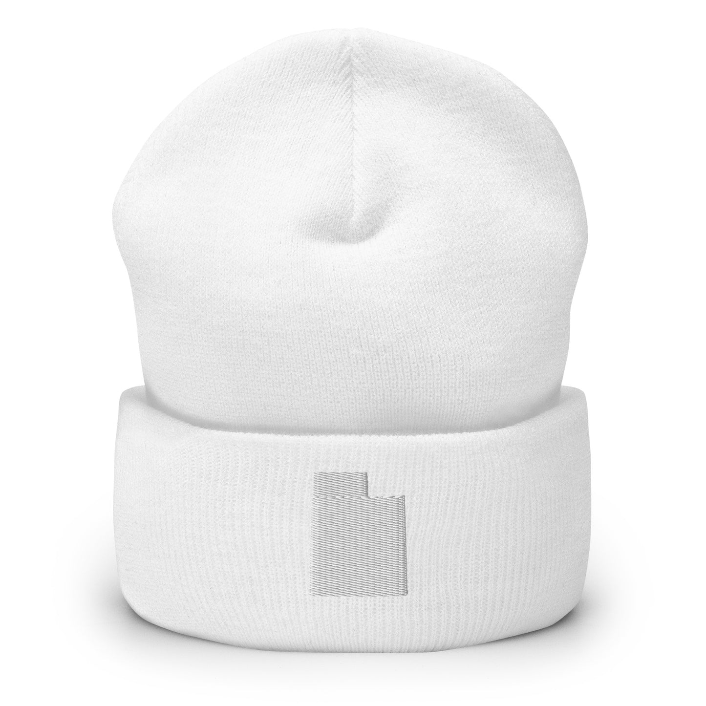Utah State Silhouette Cuffed Beanie Hat
