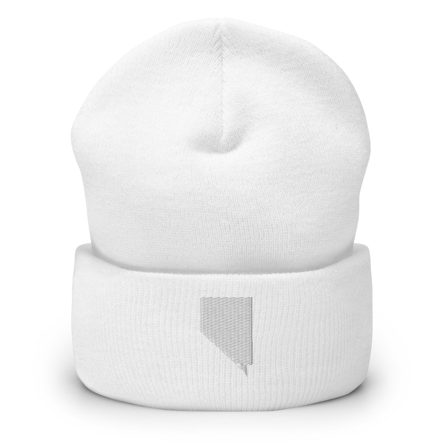 Nevada State Silhouette Cuffed Beanie Hat