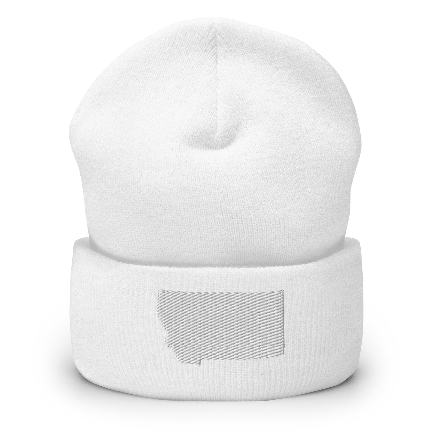 Montana State Silhouette Cuffed Beanie Hat