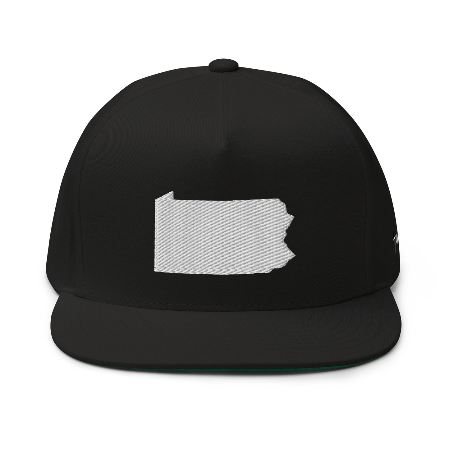 Pennsylvania State Silhouette 5 Panel A-Frame Snapback Hat