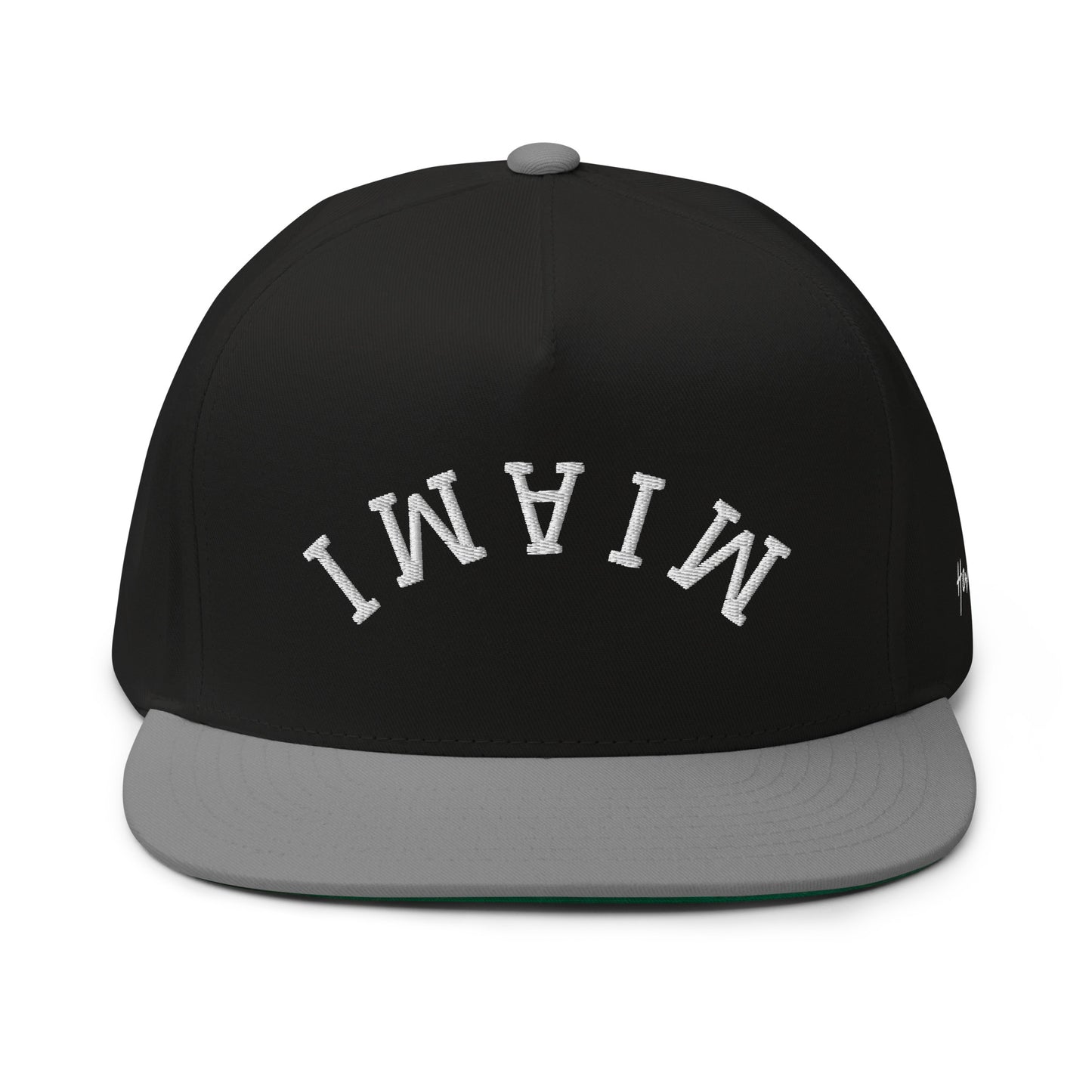 Miami Upside Down Arch 5 Panel A-Frame Snapback Hat