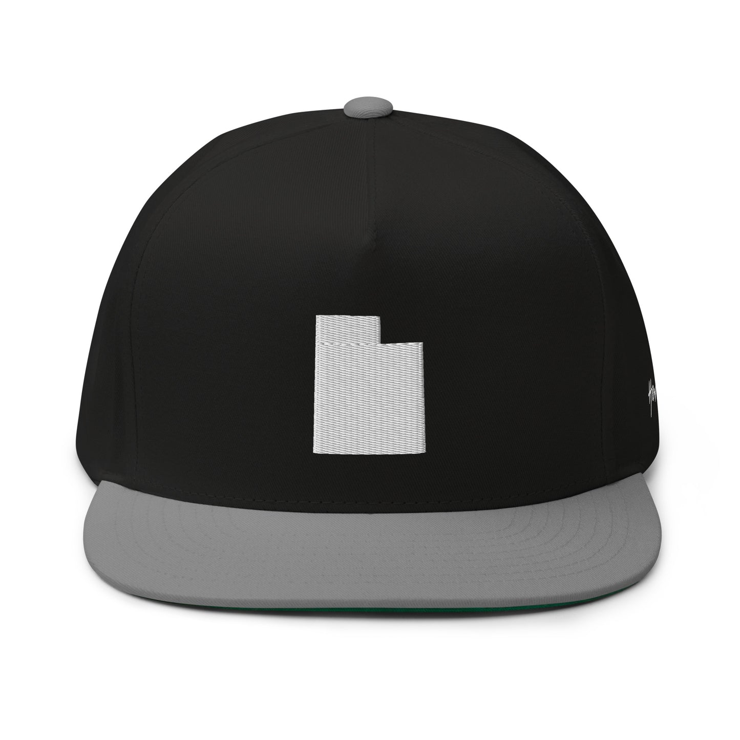 Utah State Silhouette 5 Panel A-Frame Snapback Hat