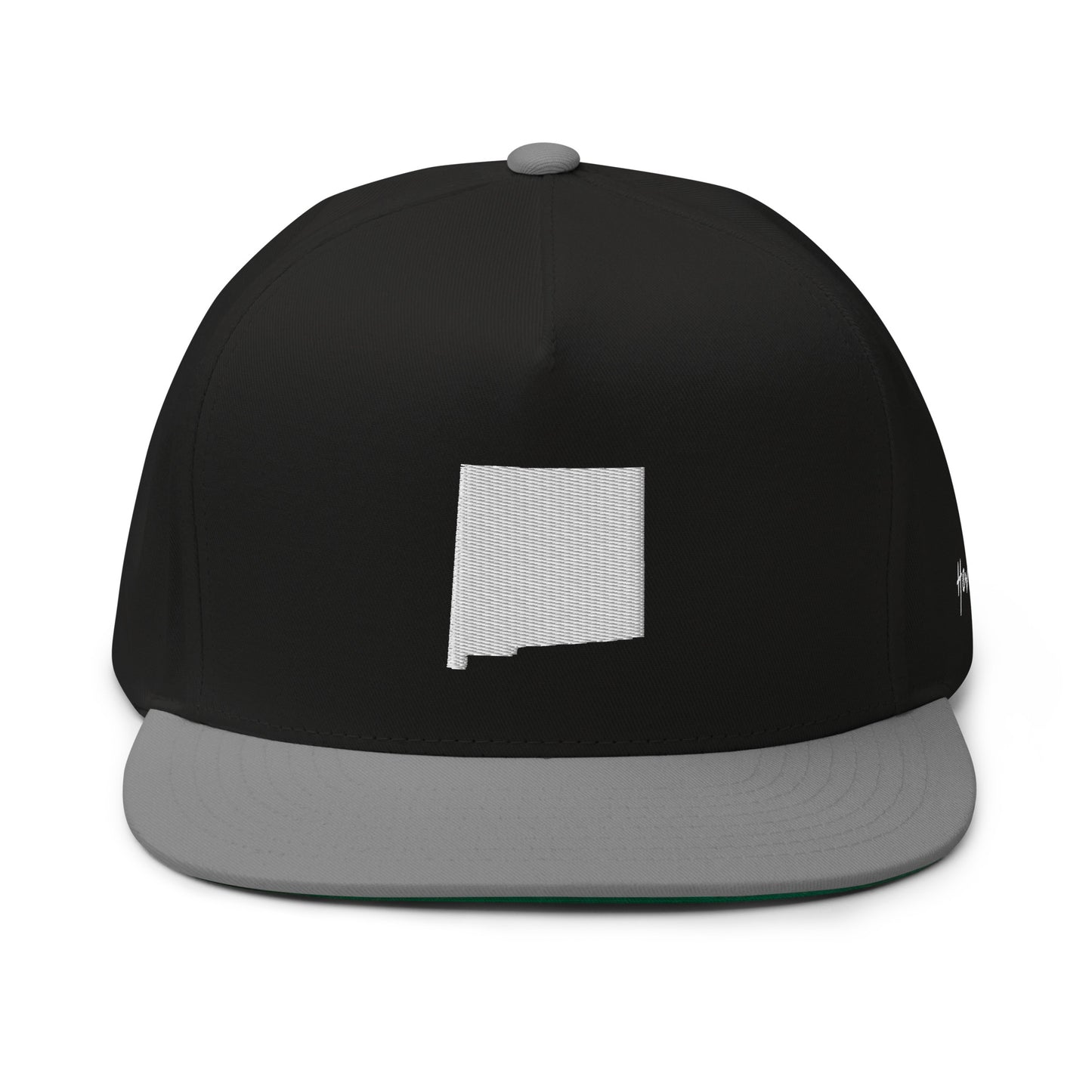 New Mexico State Silhouette 5 Panel A-Frame Snapback Hat