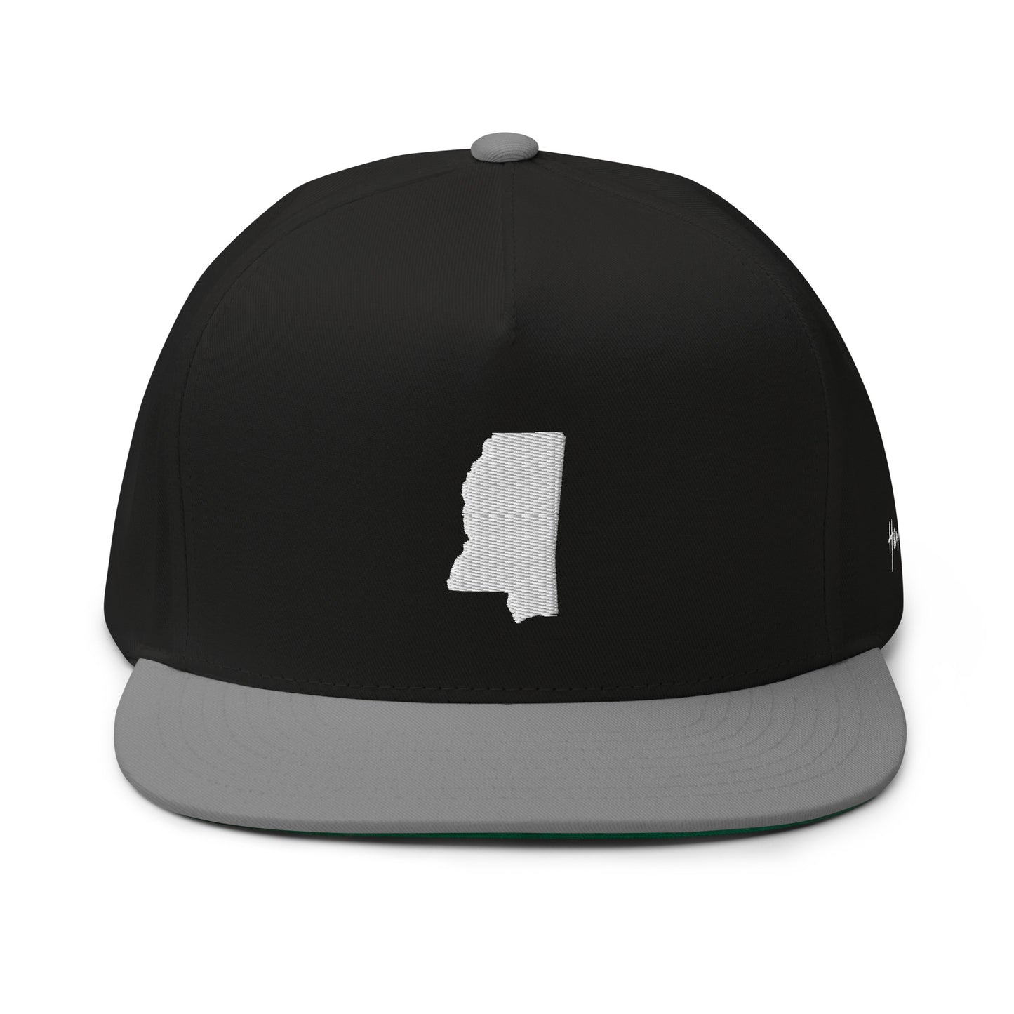 Mississippi State Silhouette 5 Panel A-Frame Snapback Hat