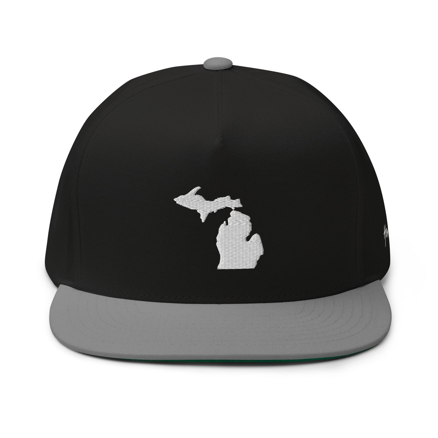 Michigan State Silhouette 5 Panel A-Frame Snapback Hat