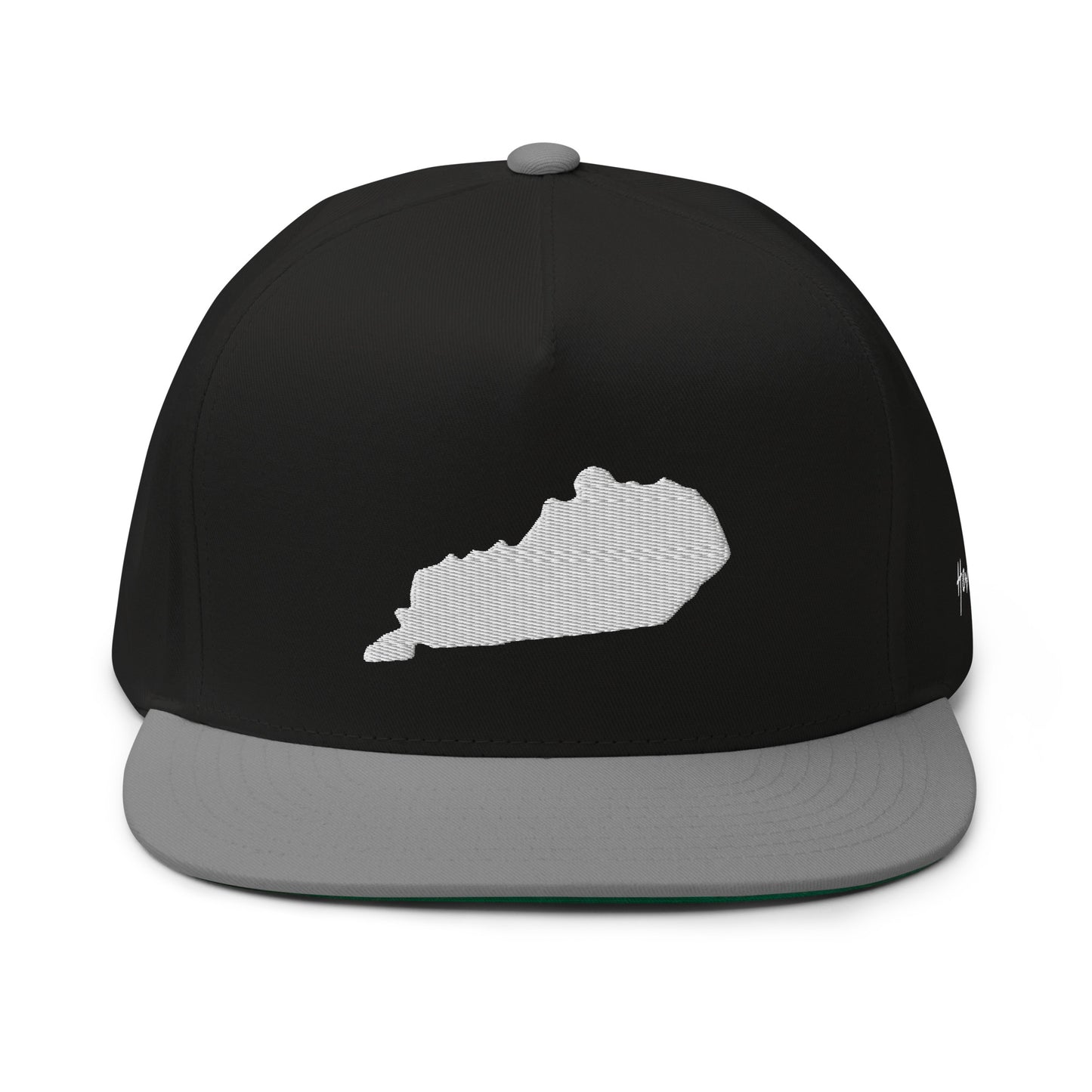 Kentucky State Silhouette 5 Panel A-Frame Snapback Hat