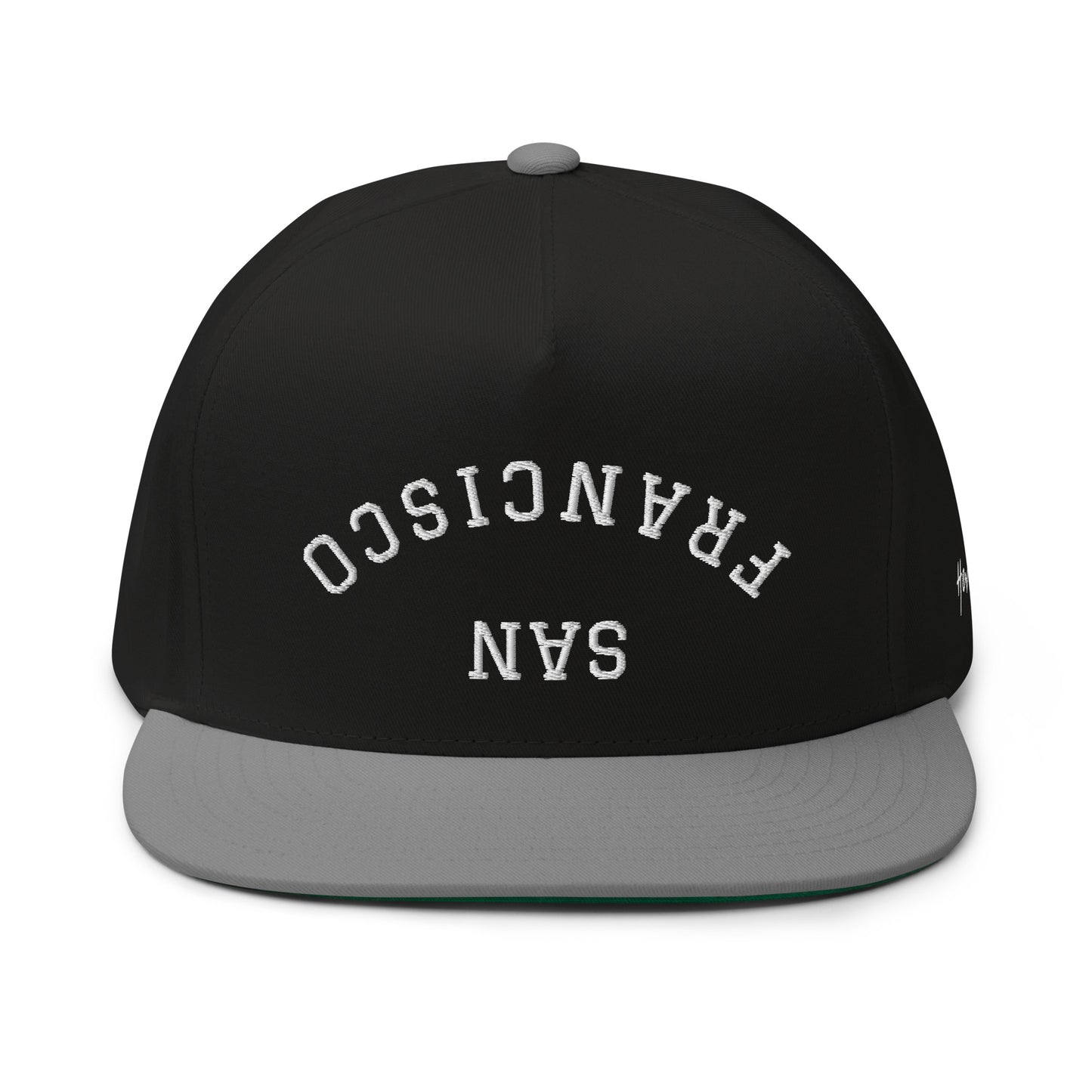 San Francisco Upside Down Arch 5 Panel A-Frame Snapback Hat