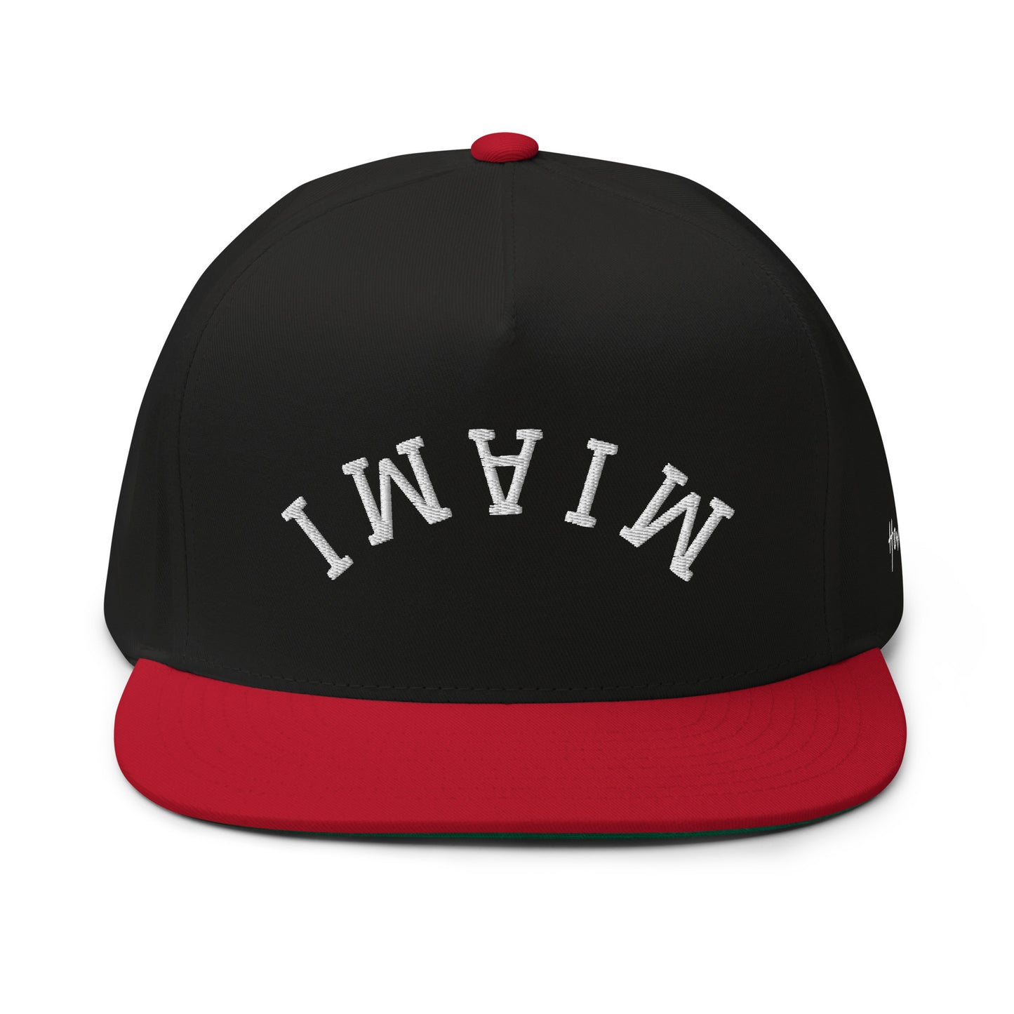 Miami Upside Down Arch 5 Panel A-Frame Snapback Hat