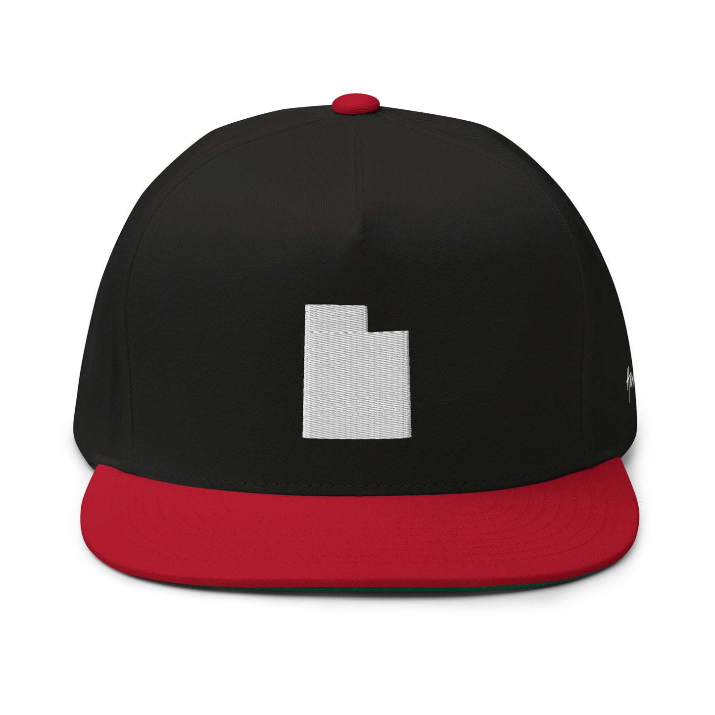 Utah State Silhouette 5 Panel A-Frame Snapback Hat