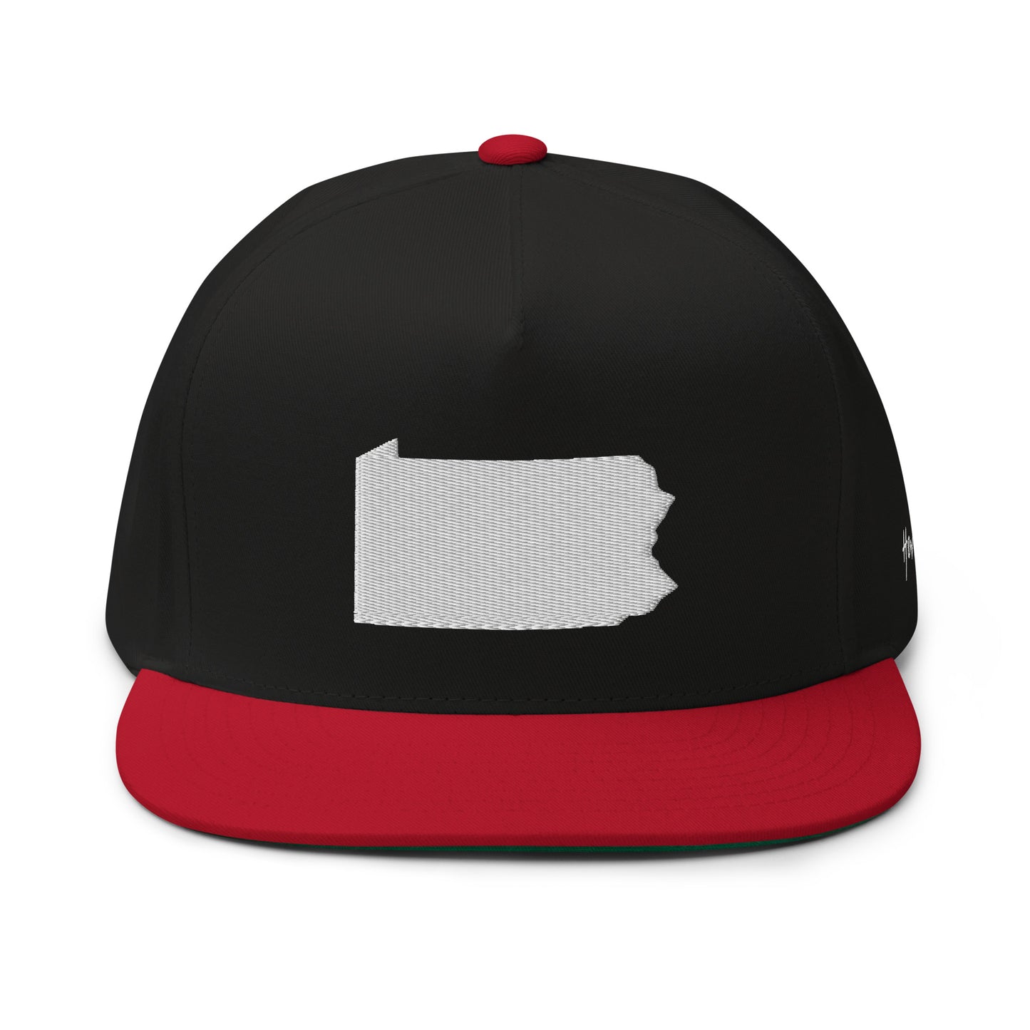 Pennsylvania State Silhouette 5 Panel A-Frame Snapback Hat