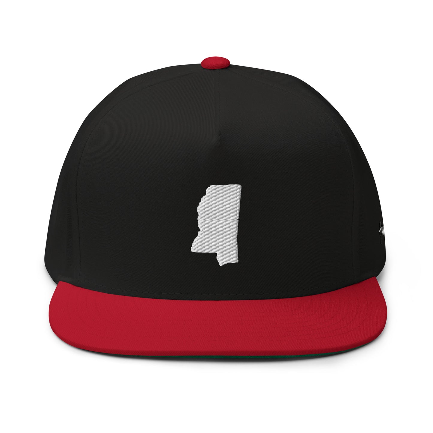 Mississippi State Silhouette 5 Panel A-Frame Snapback Hat
