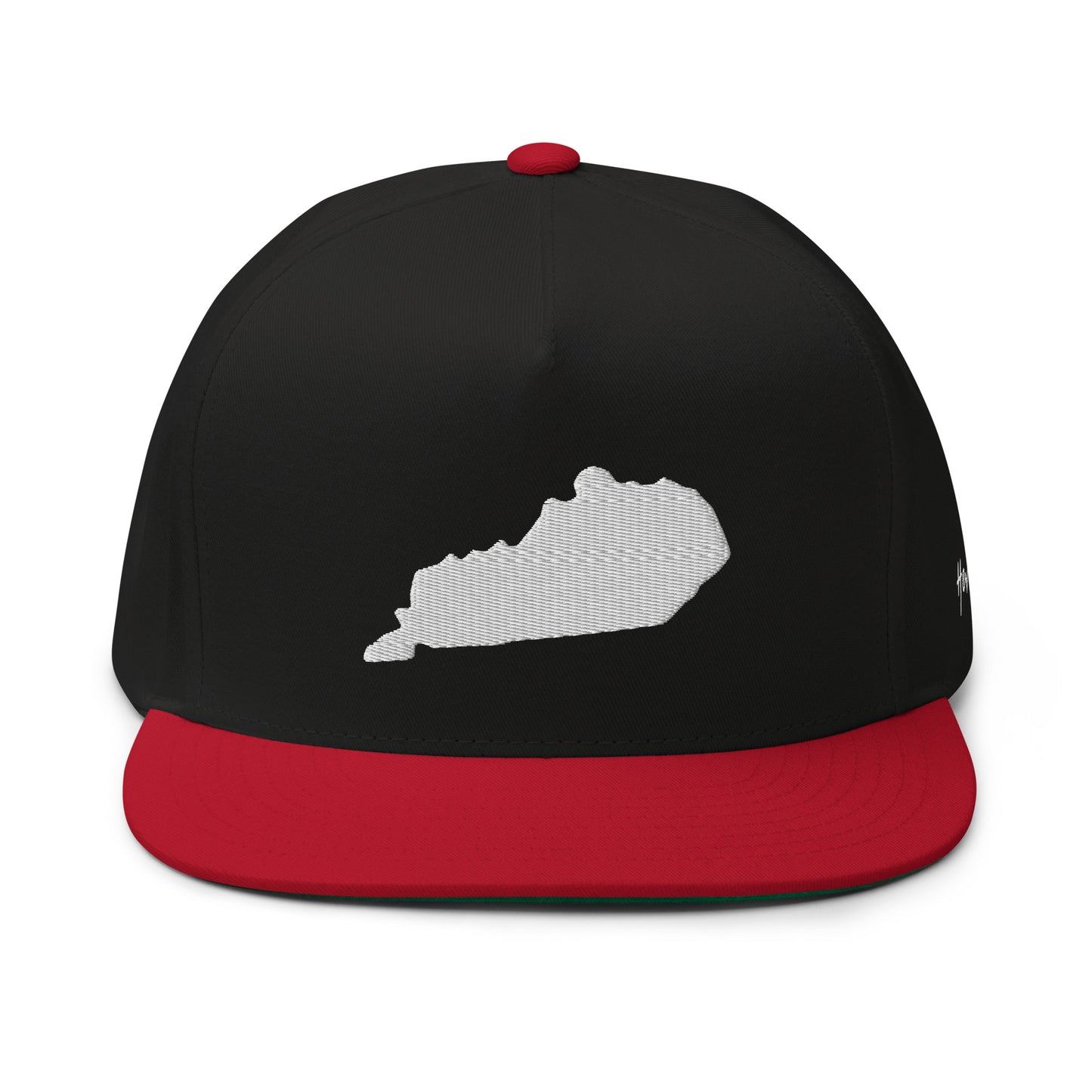 Kentucky State Silhouette 5 Panel A-Frame Snapback Hat