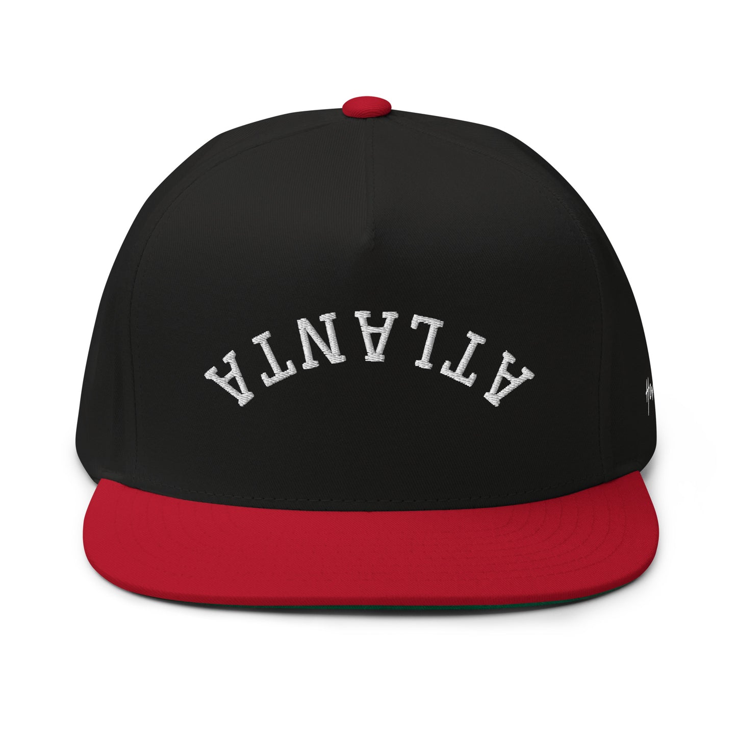 Atlanta Upside Down Arch 5 Panel A-Frame Snapback Hat