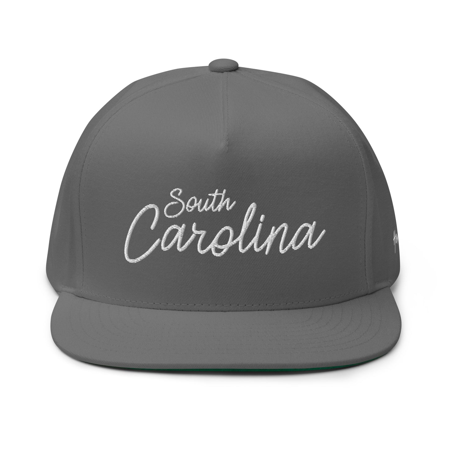 South Carolina Retro Script 5 Panel A-Frame Snapback Hat