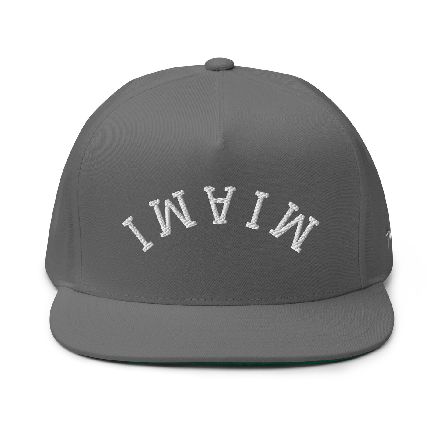 Miami Upside Down Arch 5 Panel A-Frame Snapback Hat