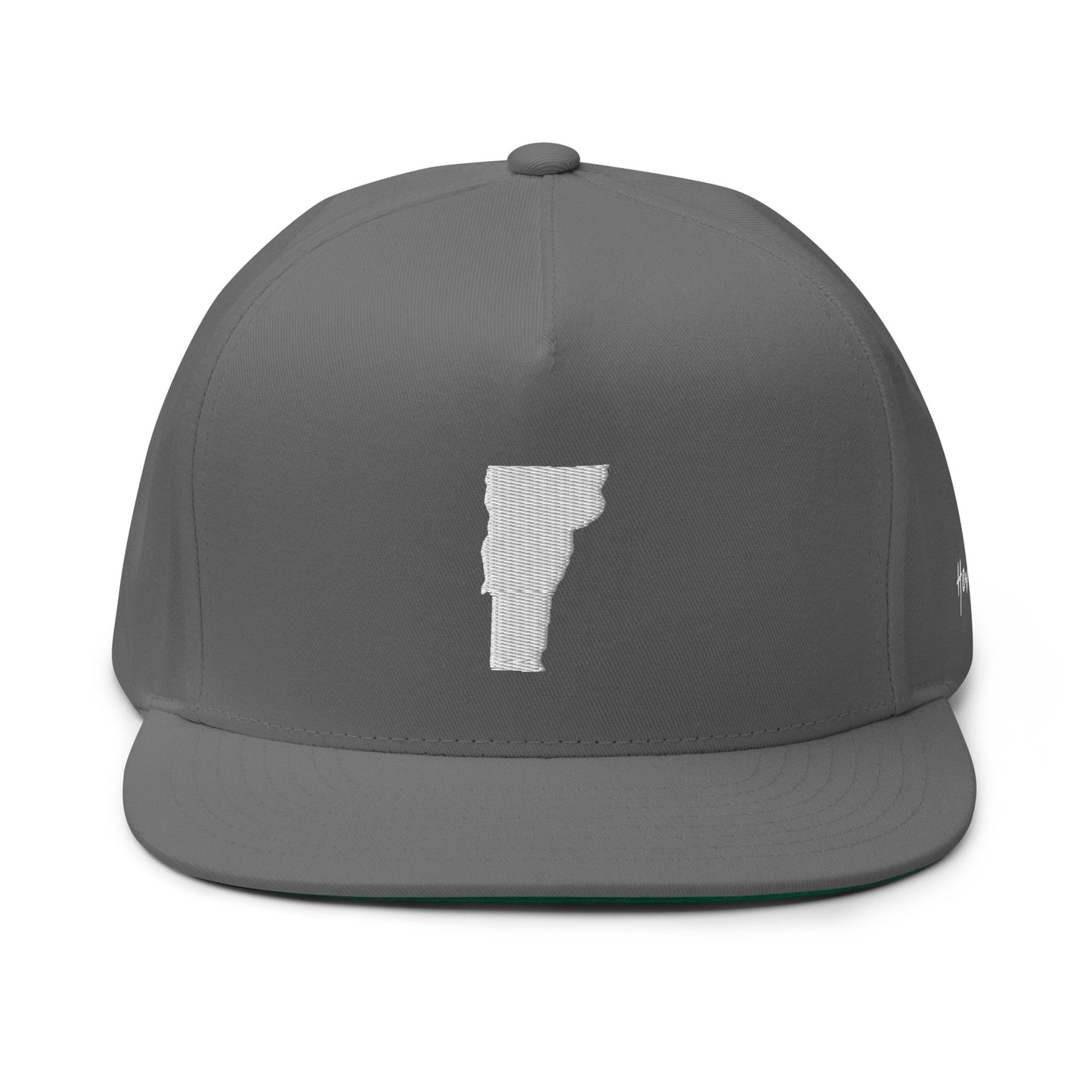 Vermont State Silhouette 5 Panel A-Frame Snapback Hat
