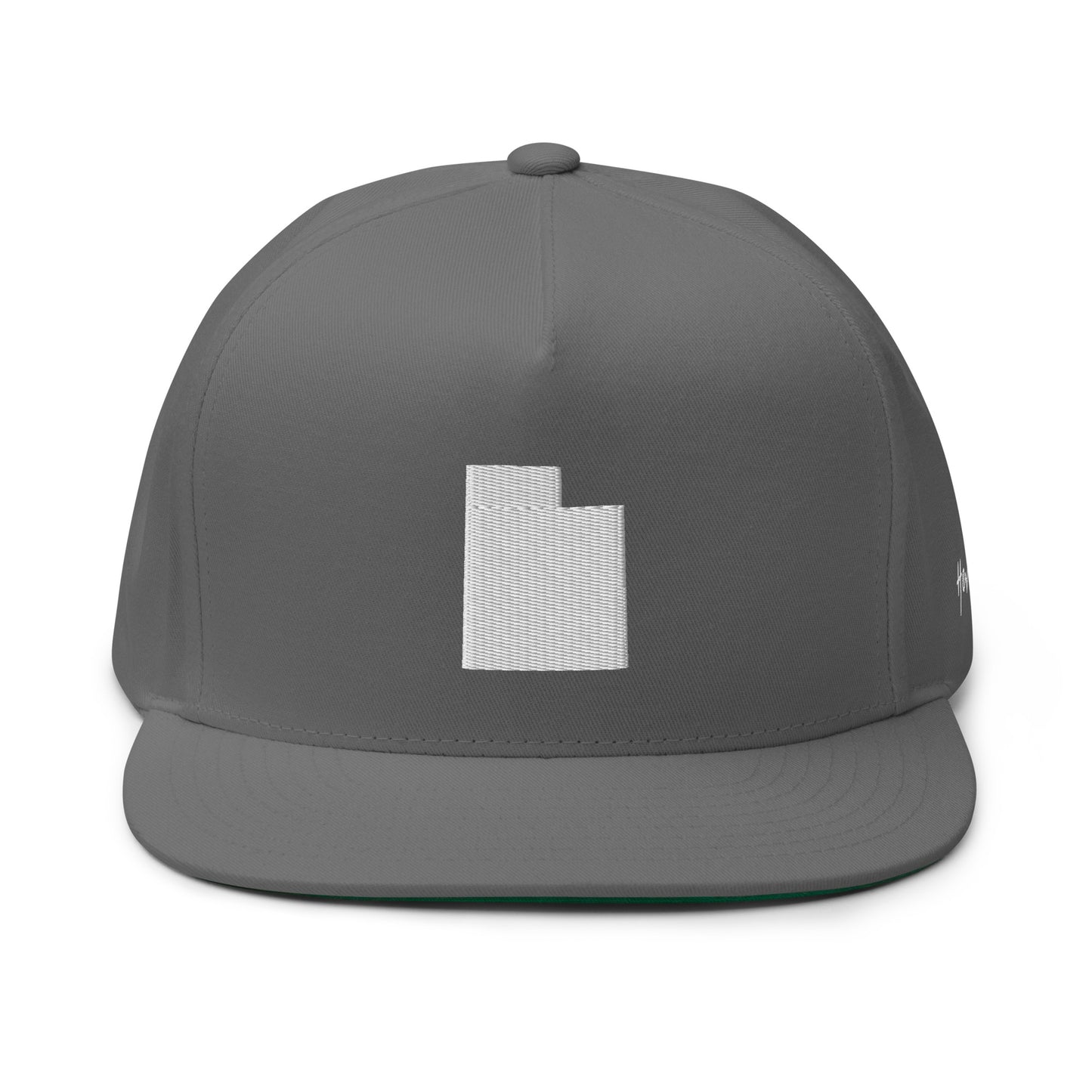 Utah State Silhouette 5 Panel A-Frame Snapback Hat