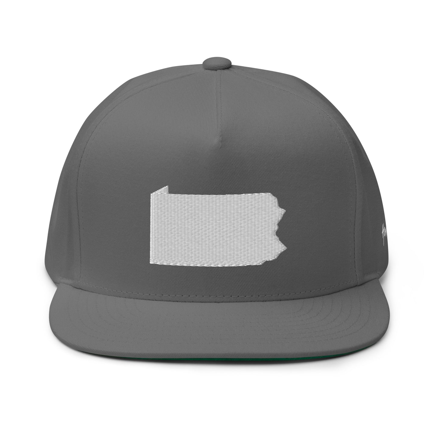 Pennsylvania State Silhouette 5 Panel A-Frame Snapback Hat