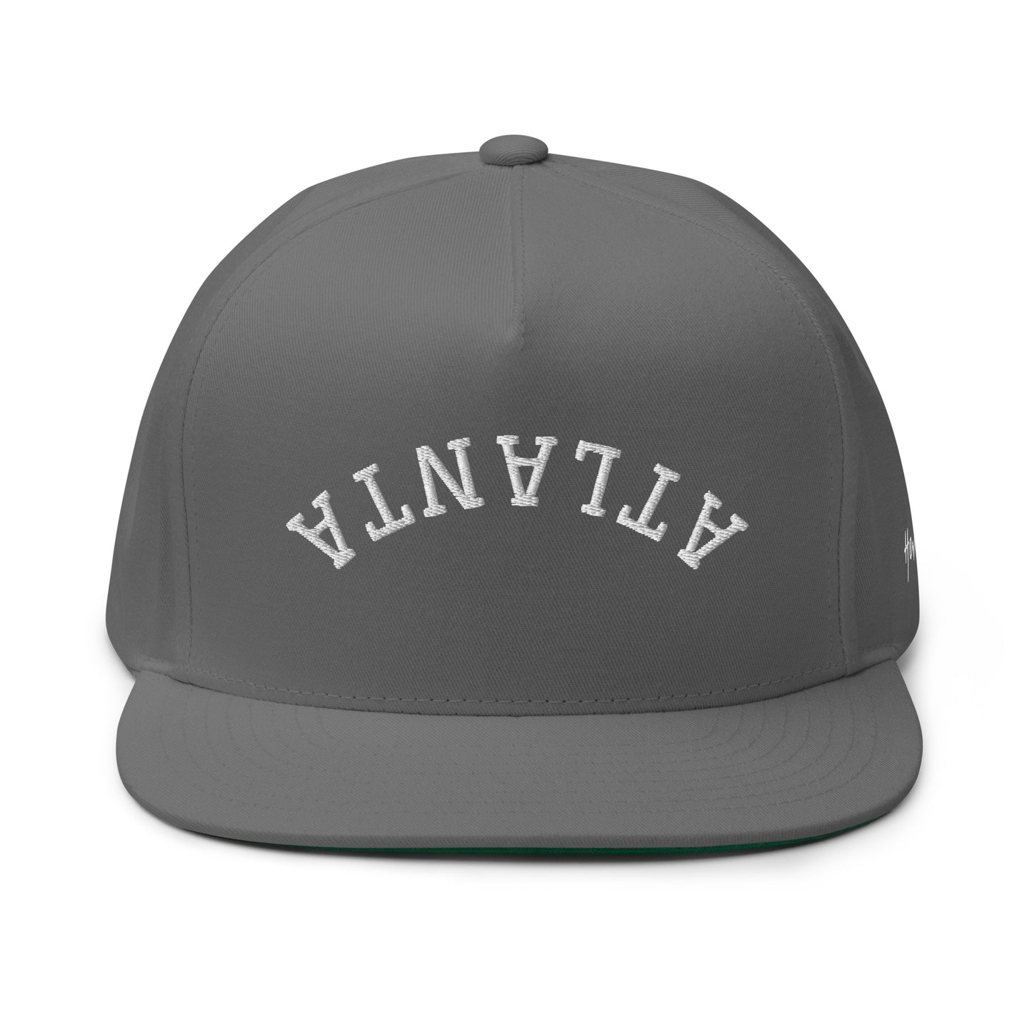 Atlanta Upside Down Arch 5 Panel A-Frame Snapback Hat