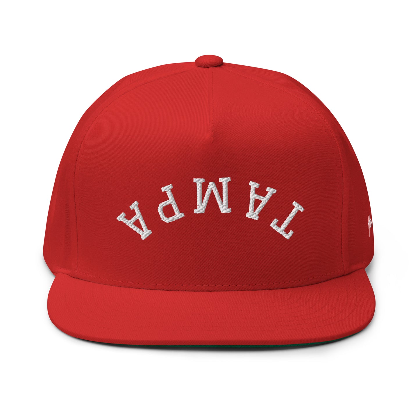 Tampa Upside Down Arch 5 Panel A-Frame Snapback Hat