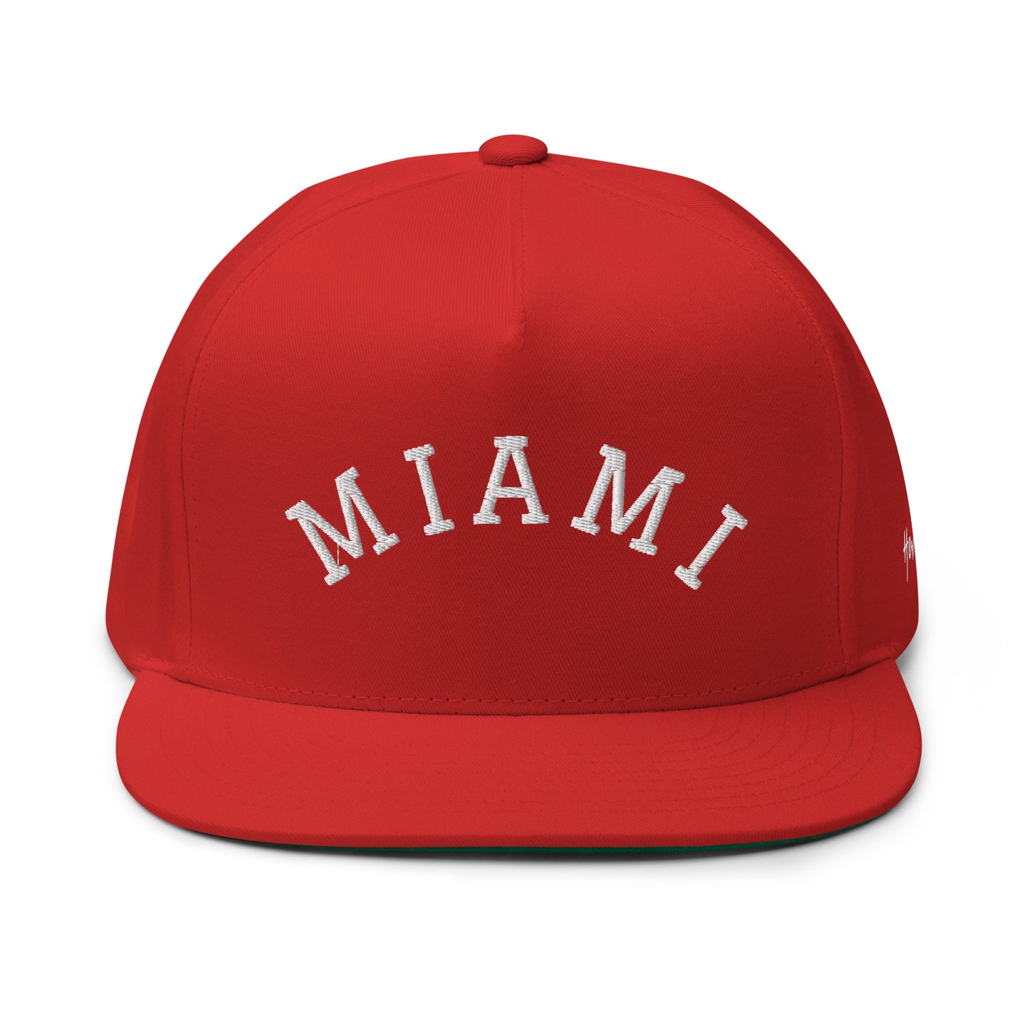 Miami Arch 5 Panel A-Frame Snapback Hat