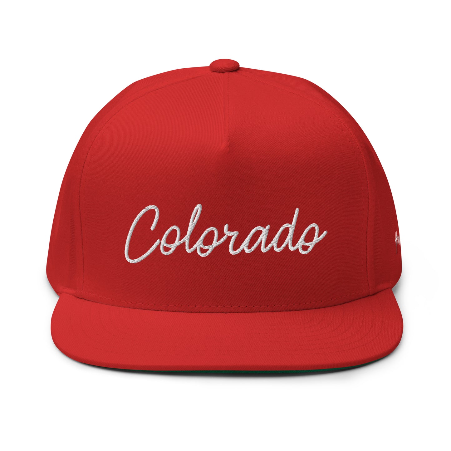 Colorado Retro Script 5 Panel A-Frame Snapback Hat