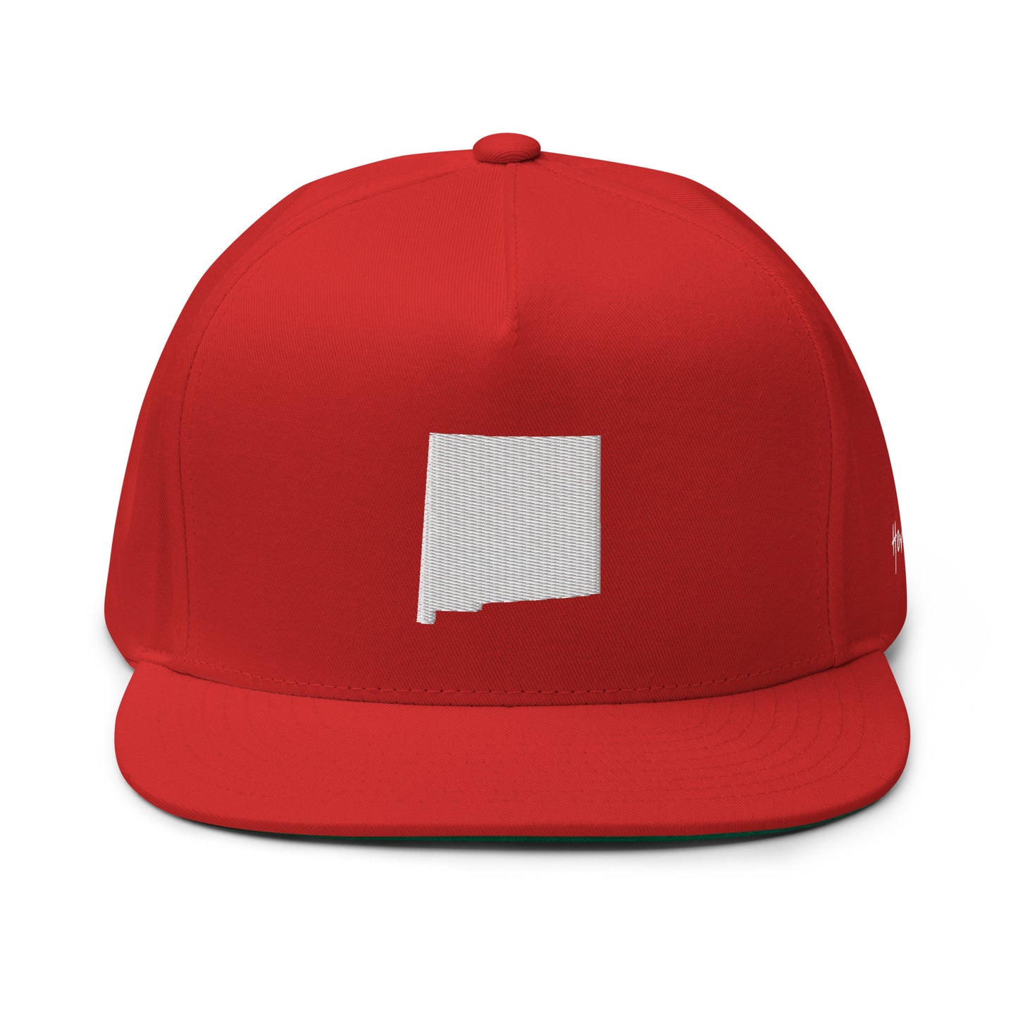 New Mexico State Silhouette 5 Panel A-Frame Snapback Hat