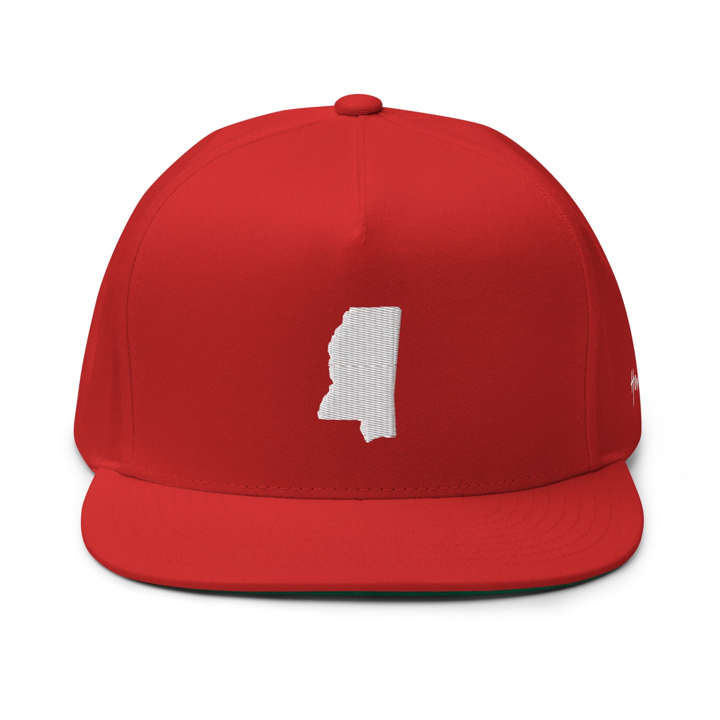 Mississippi State Silhouette 5 Panel A-Frame Snapback Hat