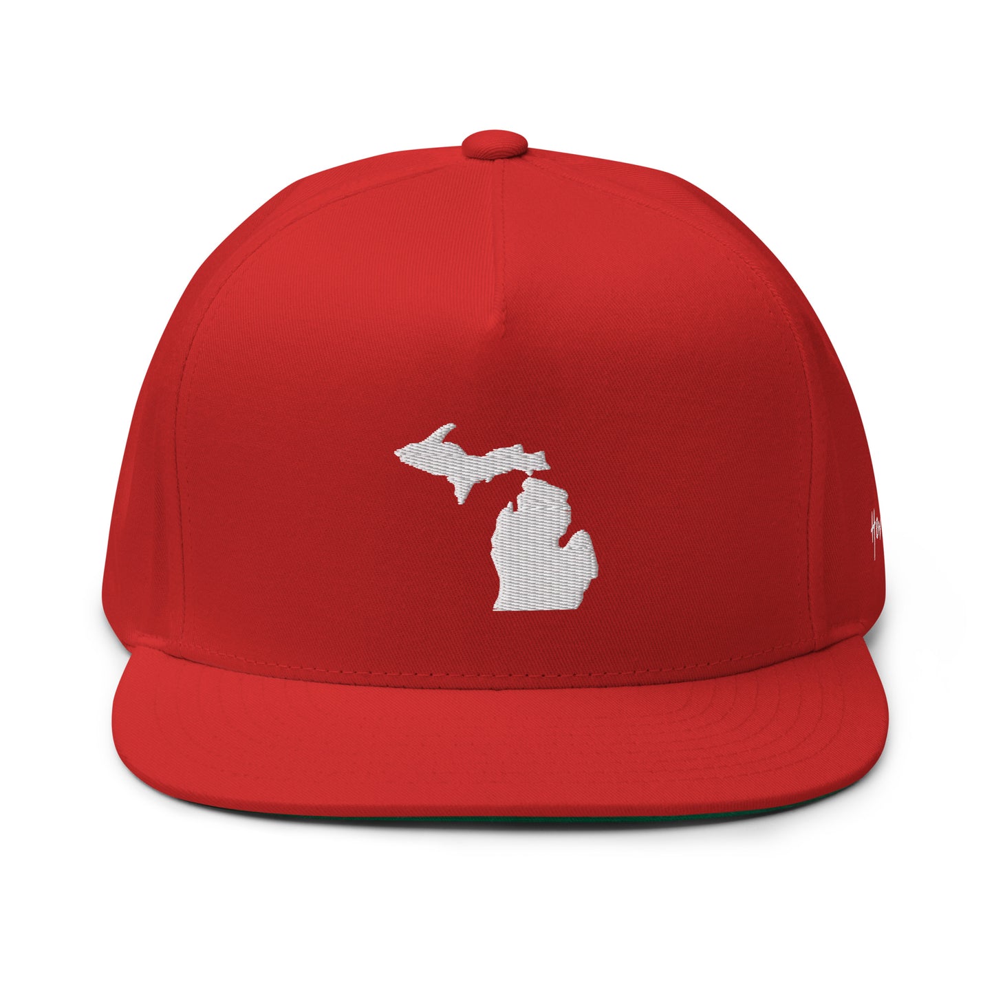 Michigan State Silhouette 5 Panel A-Frame Snapback Hat