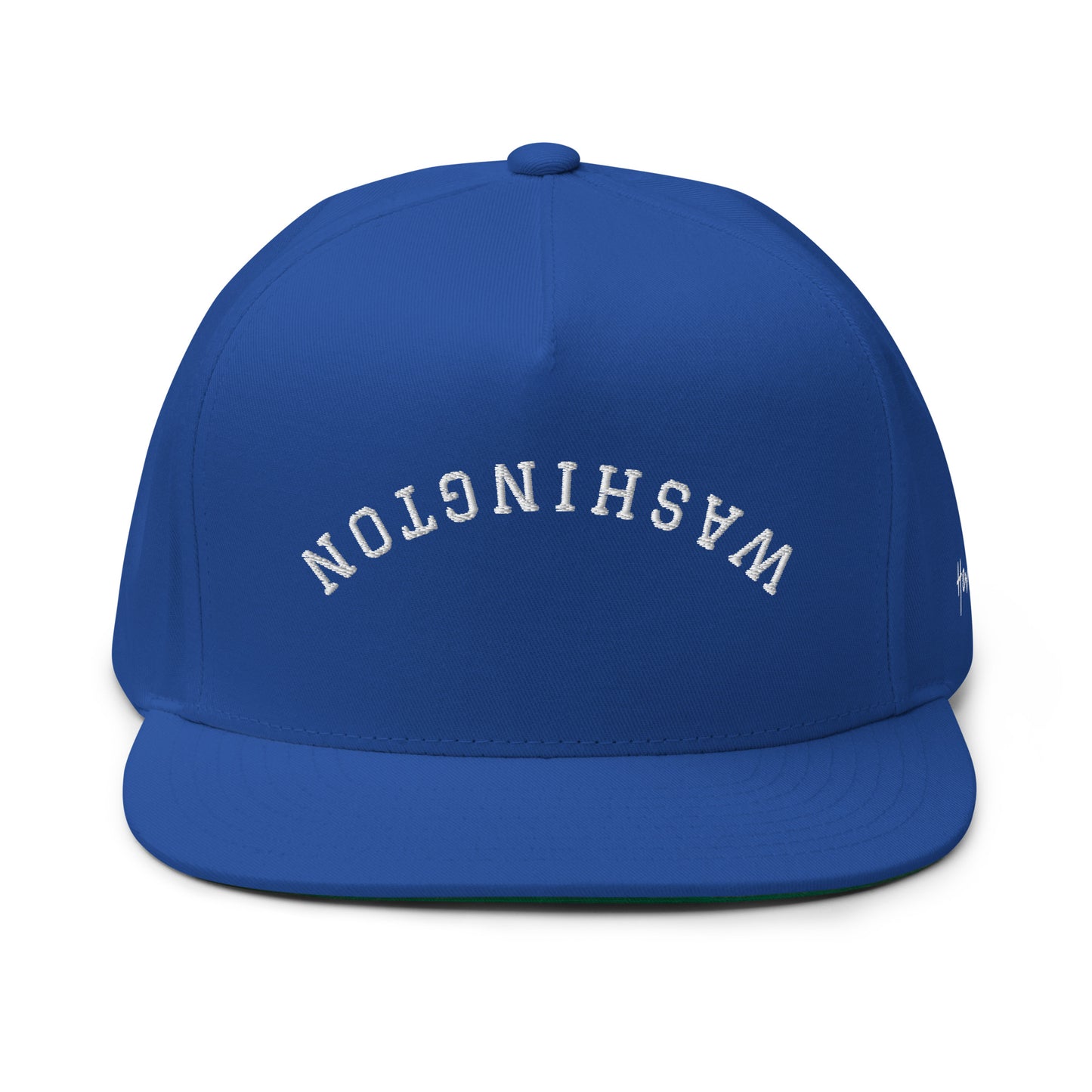 Washington Upside Down Arch 5 Panel A-Frame Snapback Hat