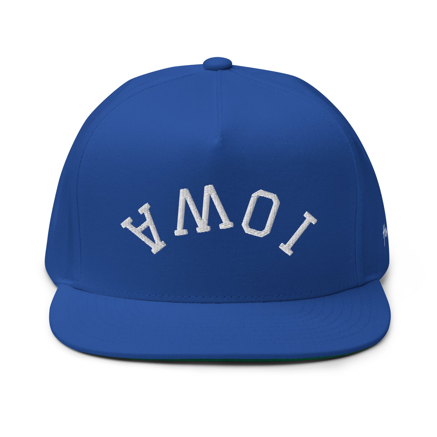 Iowa Upside Down Arch 5 Panel A-Frame Snapback Hat