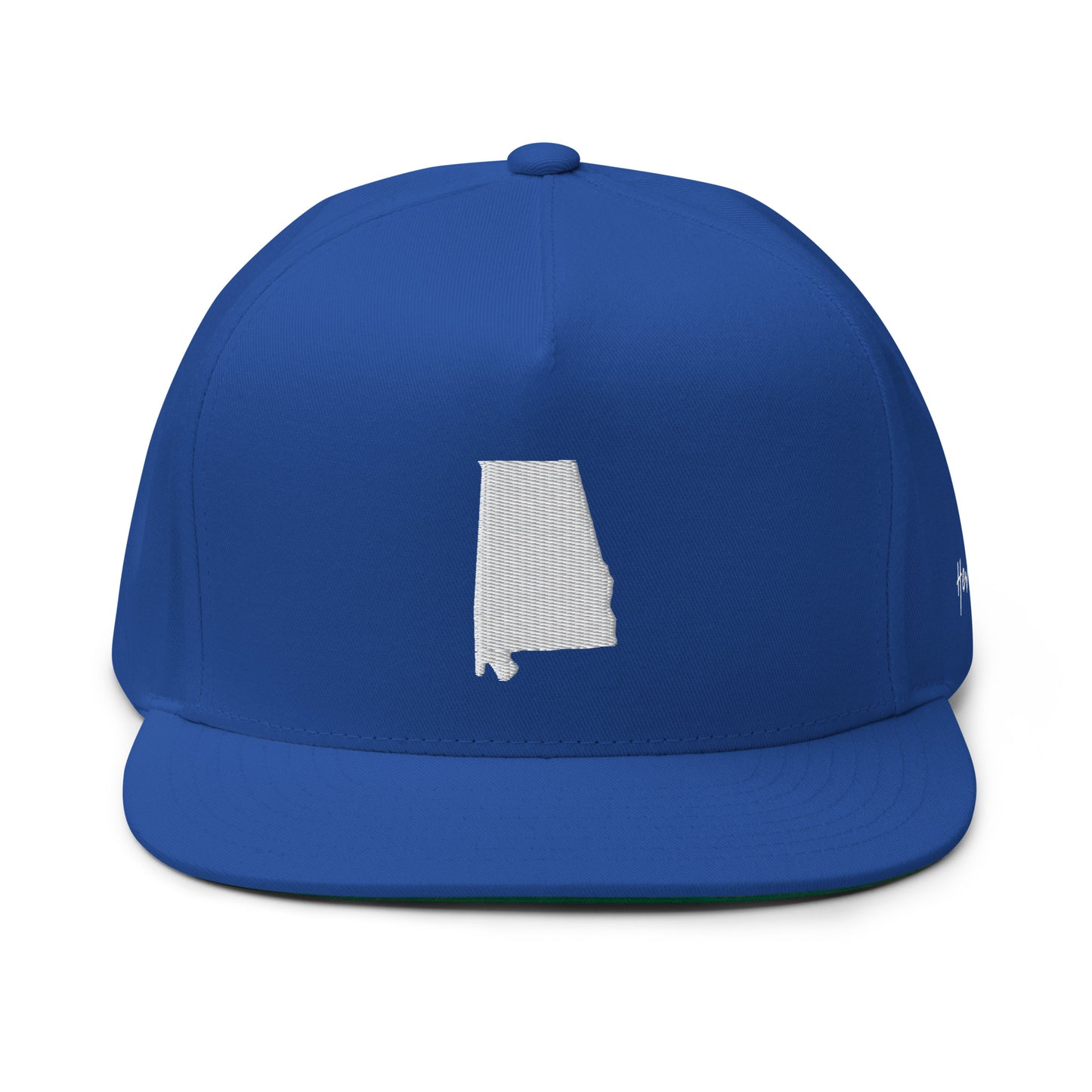 Alabama State Silhouette 5 Panel A-Frame Snapback Hat