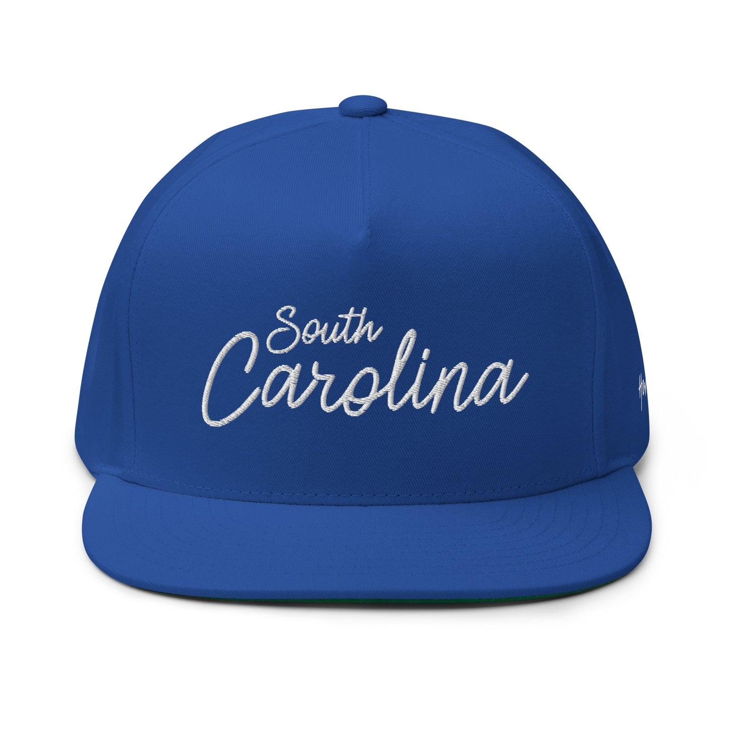 South Carolina Retro Script 5 Panel A-Frame Snapback Hat