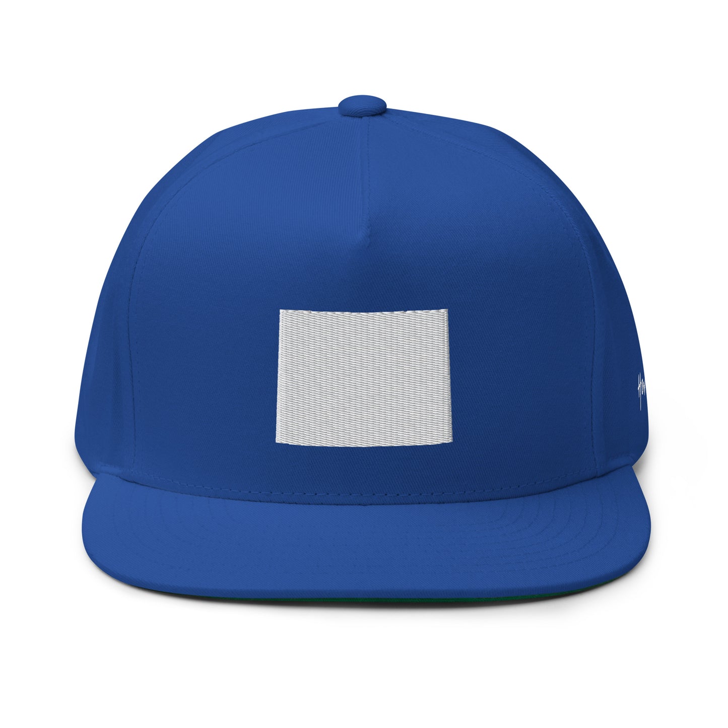 Wyoming State Silhouette 5 Panel A-Frame Snapback Hat