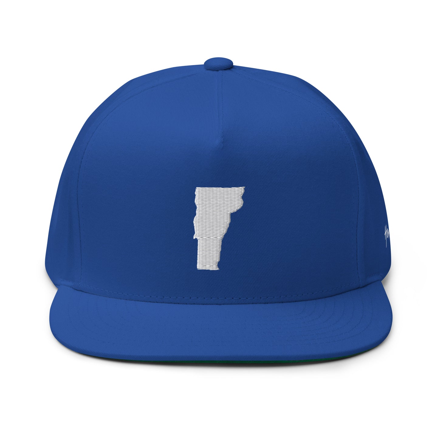 Vermont State Silhouette 5 Panel A-Frame Snapback Hat