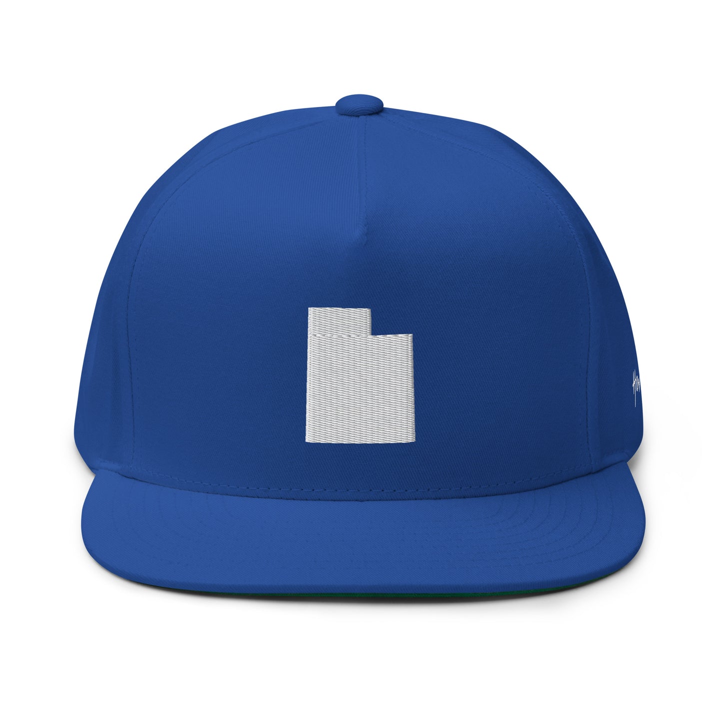 Utah State Silhouette 5 Panel A-Frame Snapback Hat