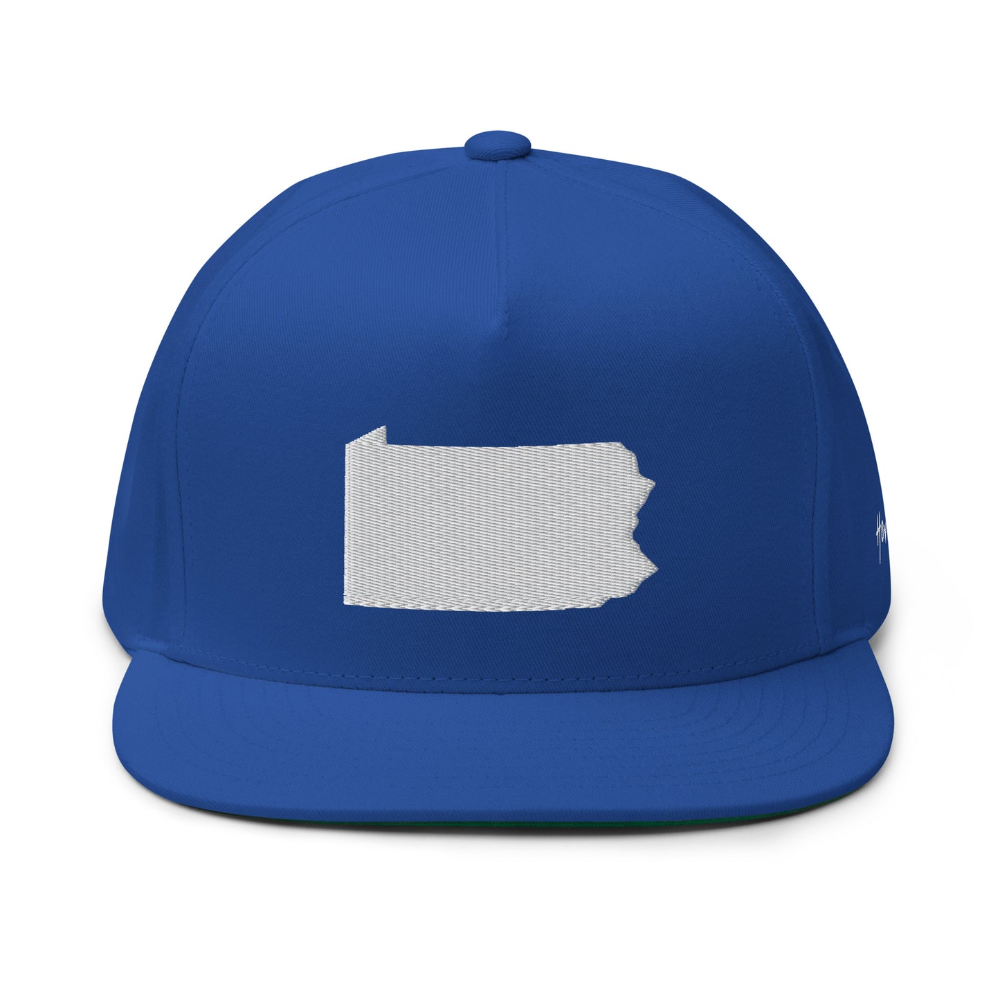 Pennsylvania State Silhouette 5 Panel A-Frame Snapback Hat
