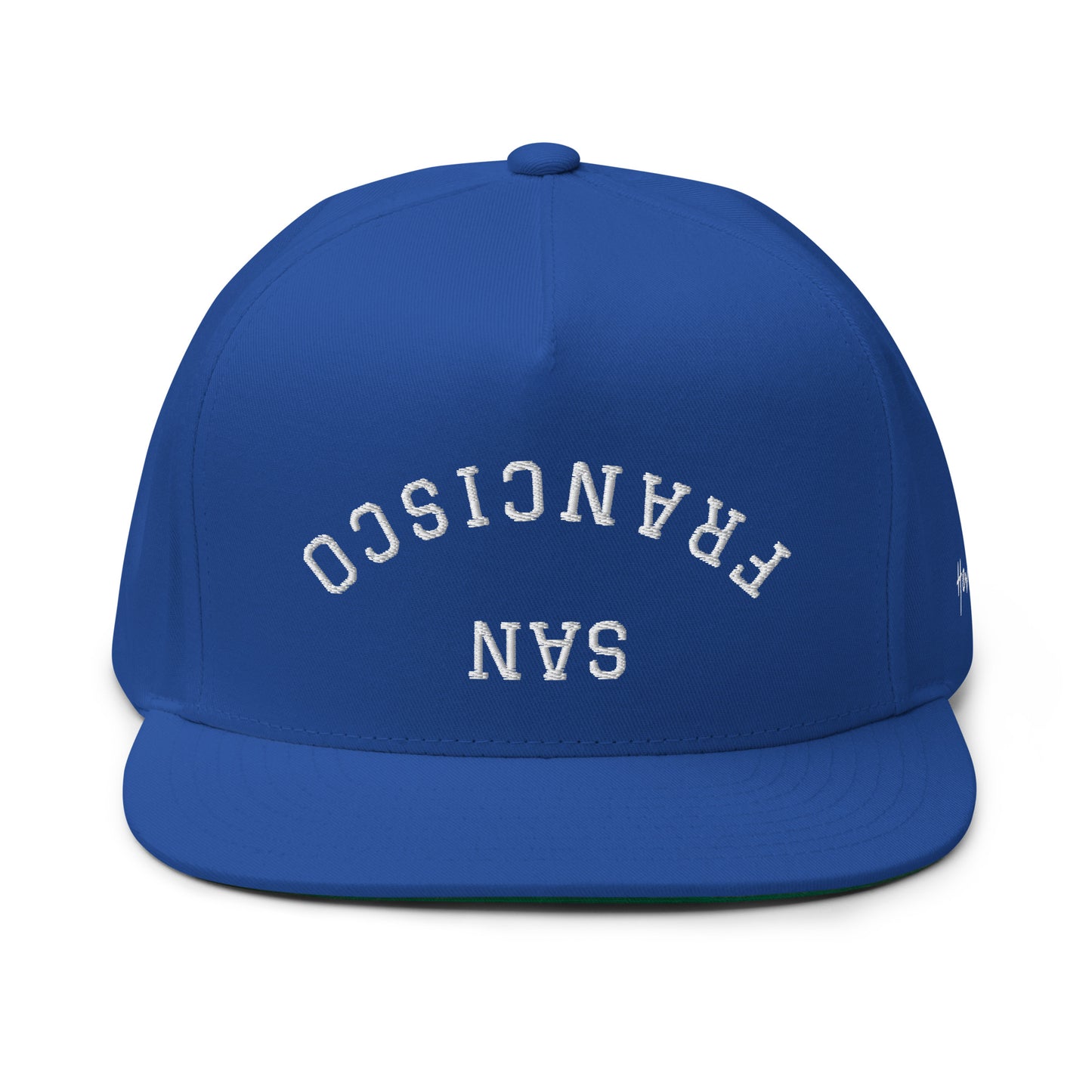 San Francisco Upside Down Arch 5 Panel A-Frame Snapback Hat