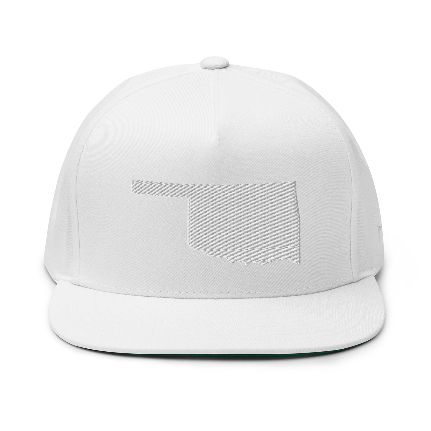 Oklahoma State Silhouette 5 Panel A-Frame Snapback Hat