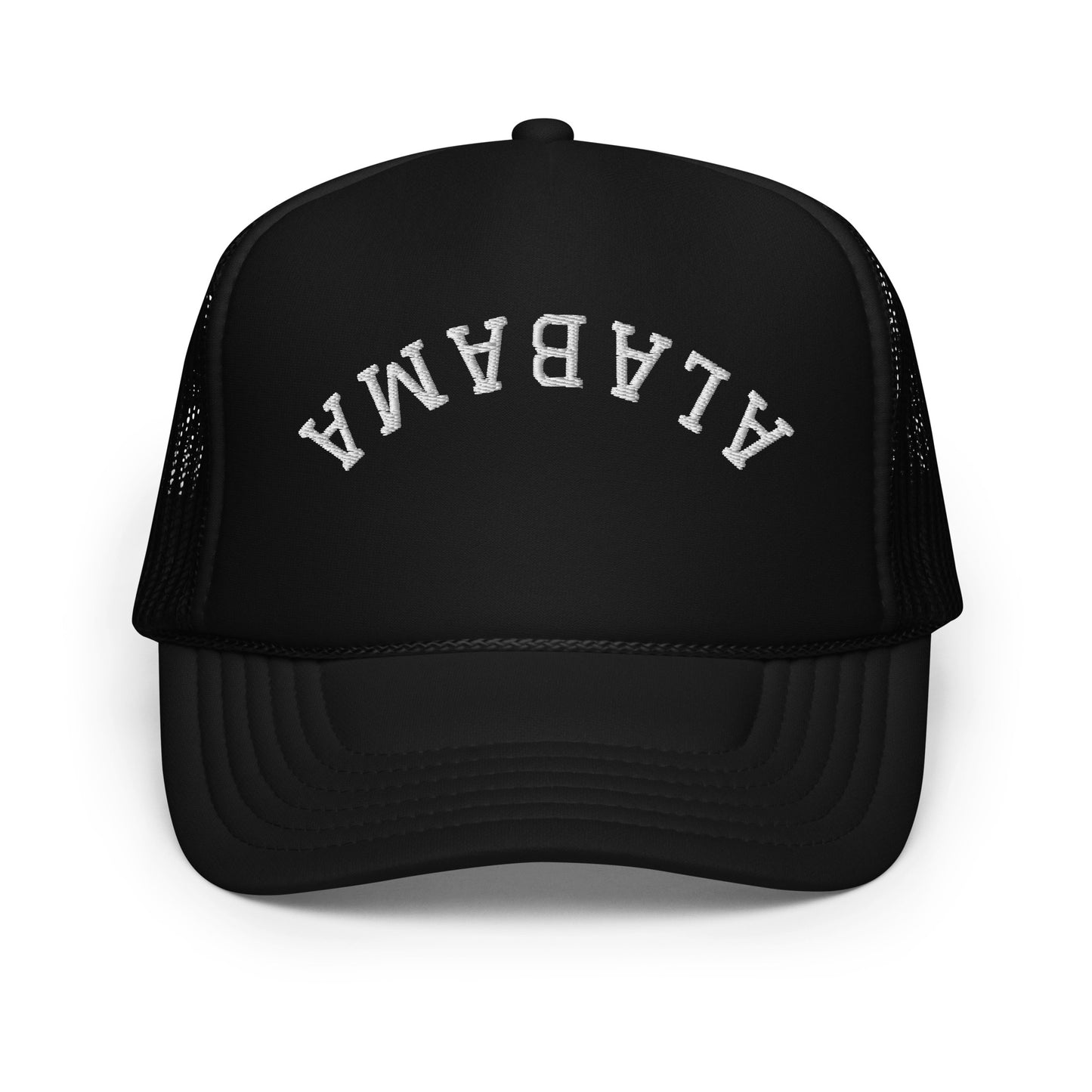 Alabama Upside Down Arch Foam 5 Panel A-Frame Snapback Trucker Hat